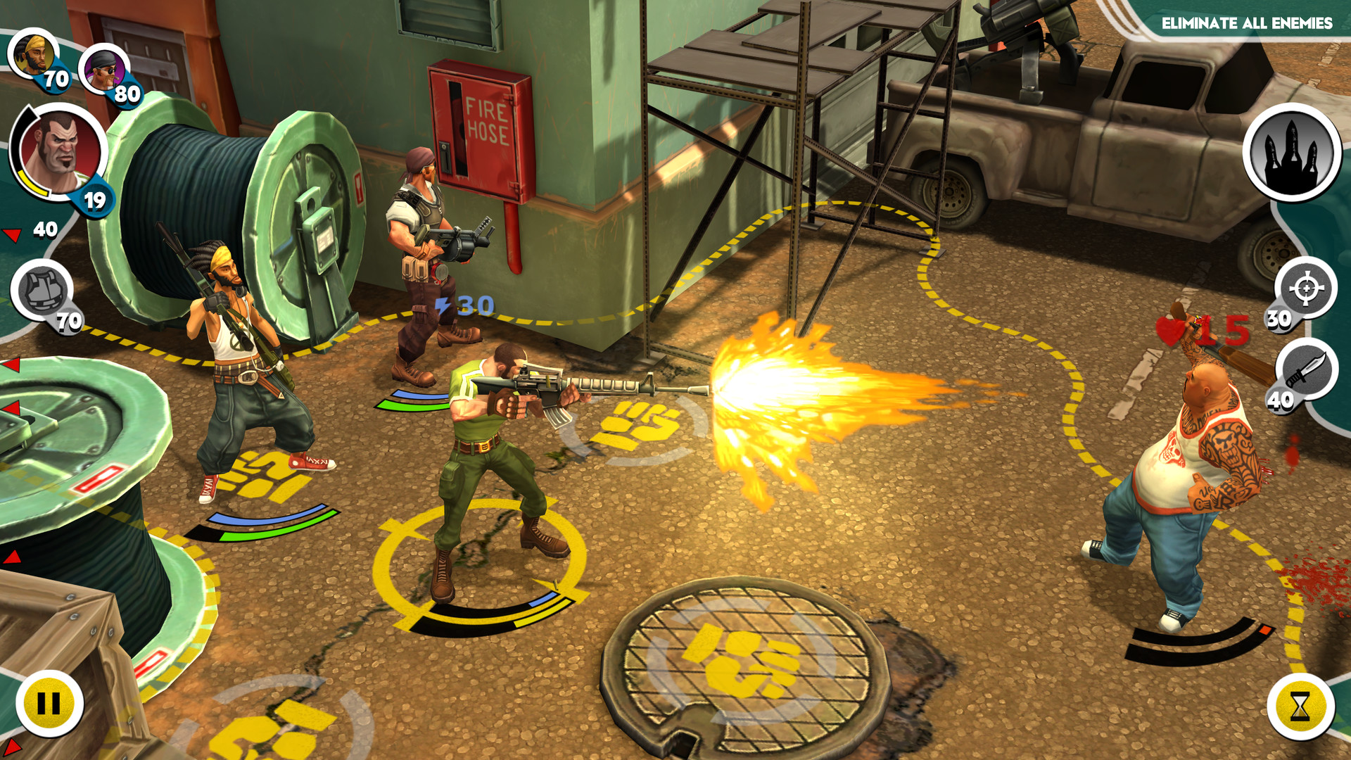 Скриншот: Antisquad