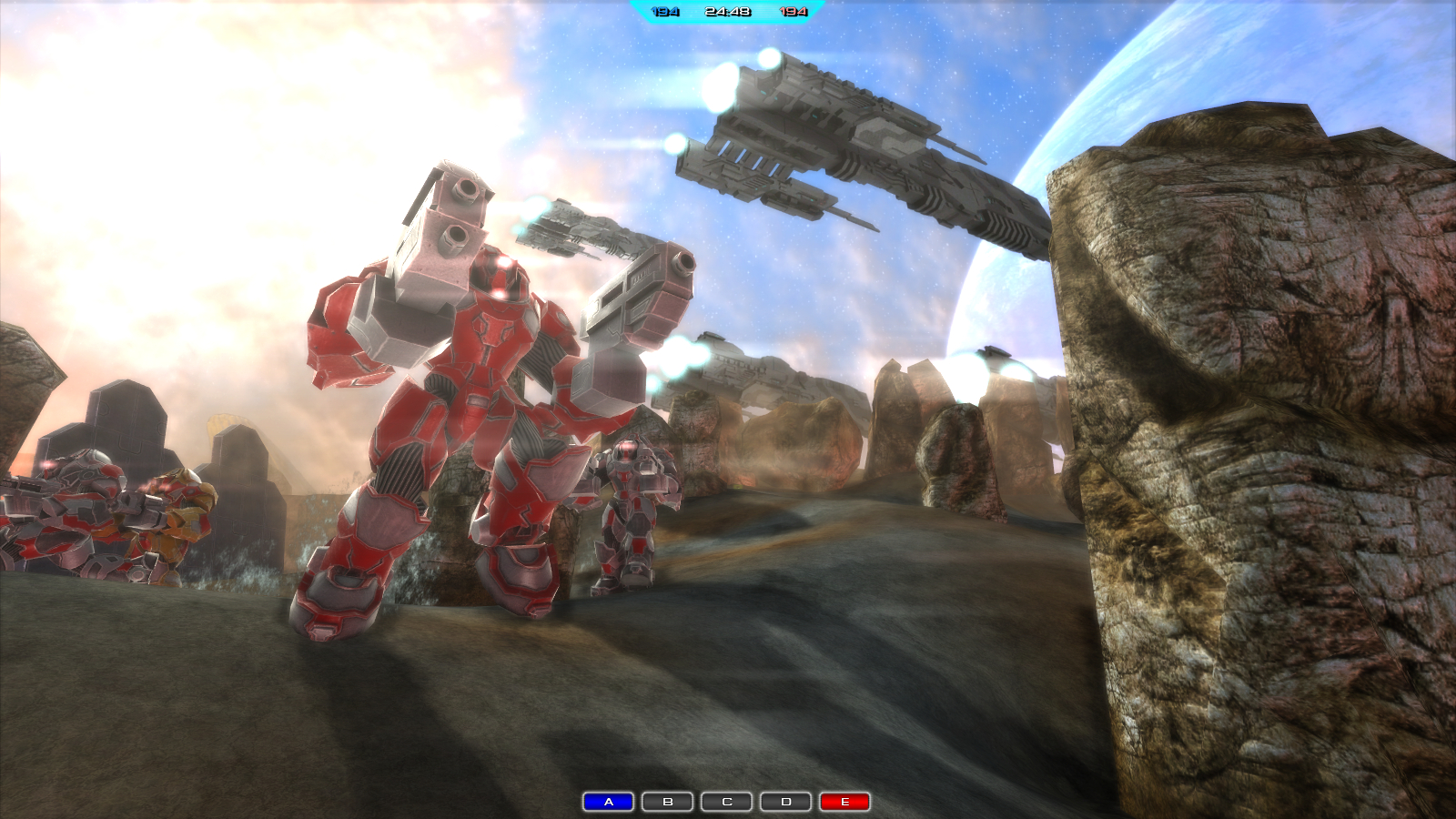 Скриншот: Metal Planet