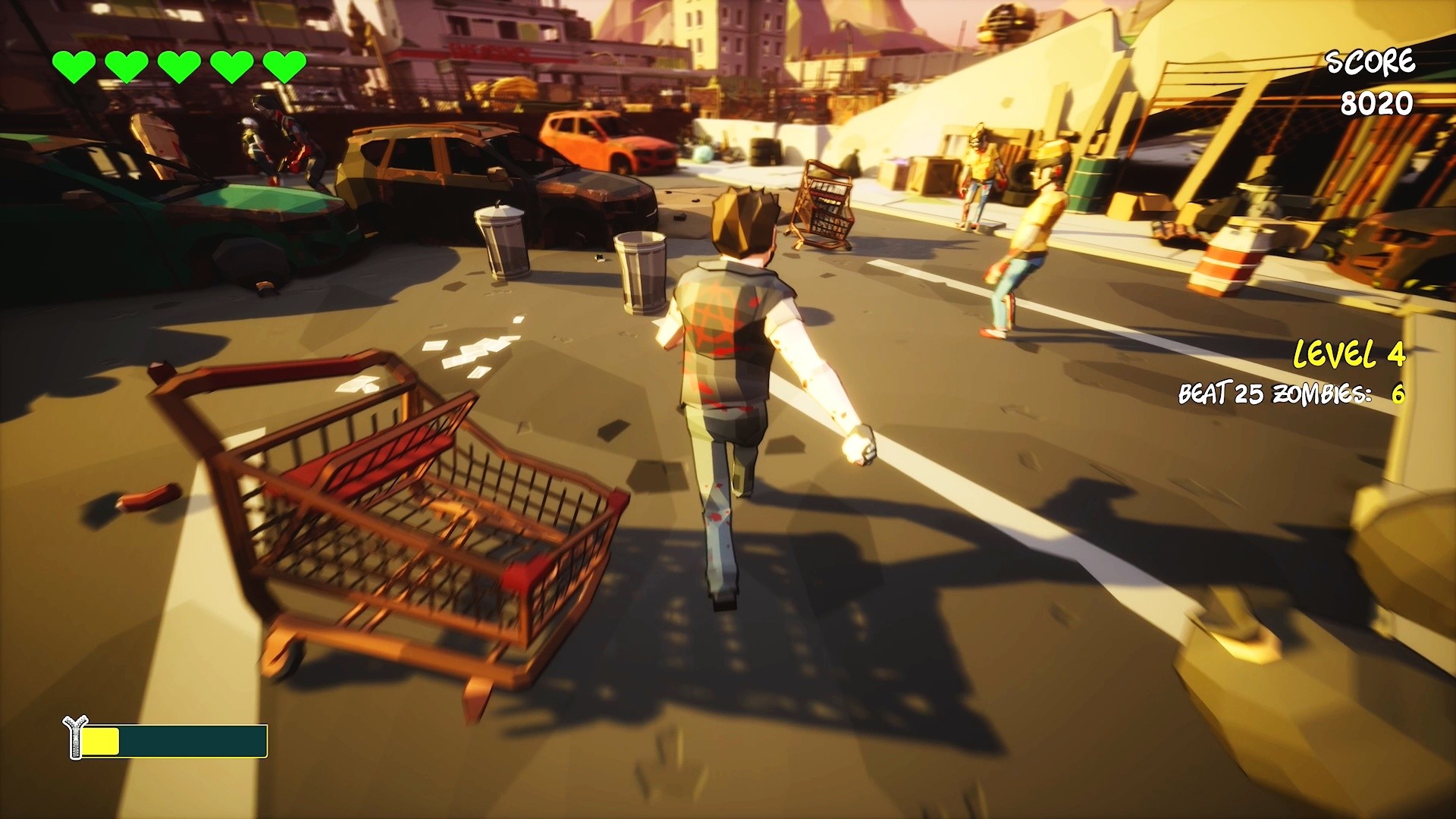 Скриншот: Drunken Fist 2: Zombie Hangover