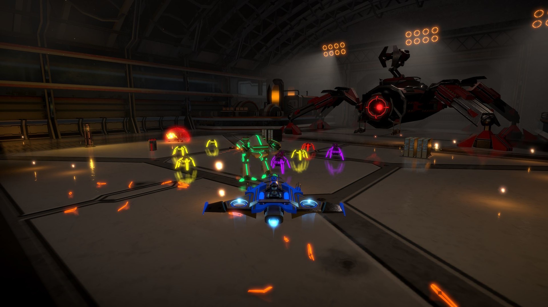 Скриншот: Hovership Havoc