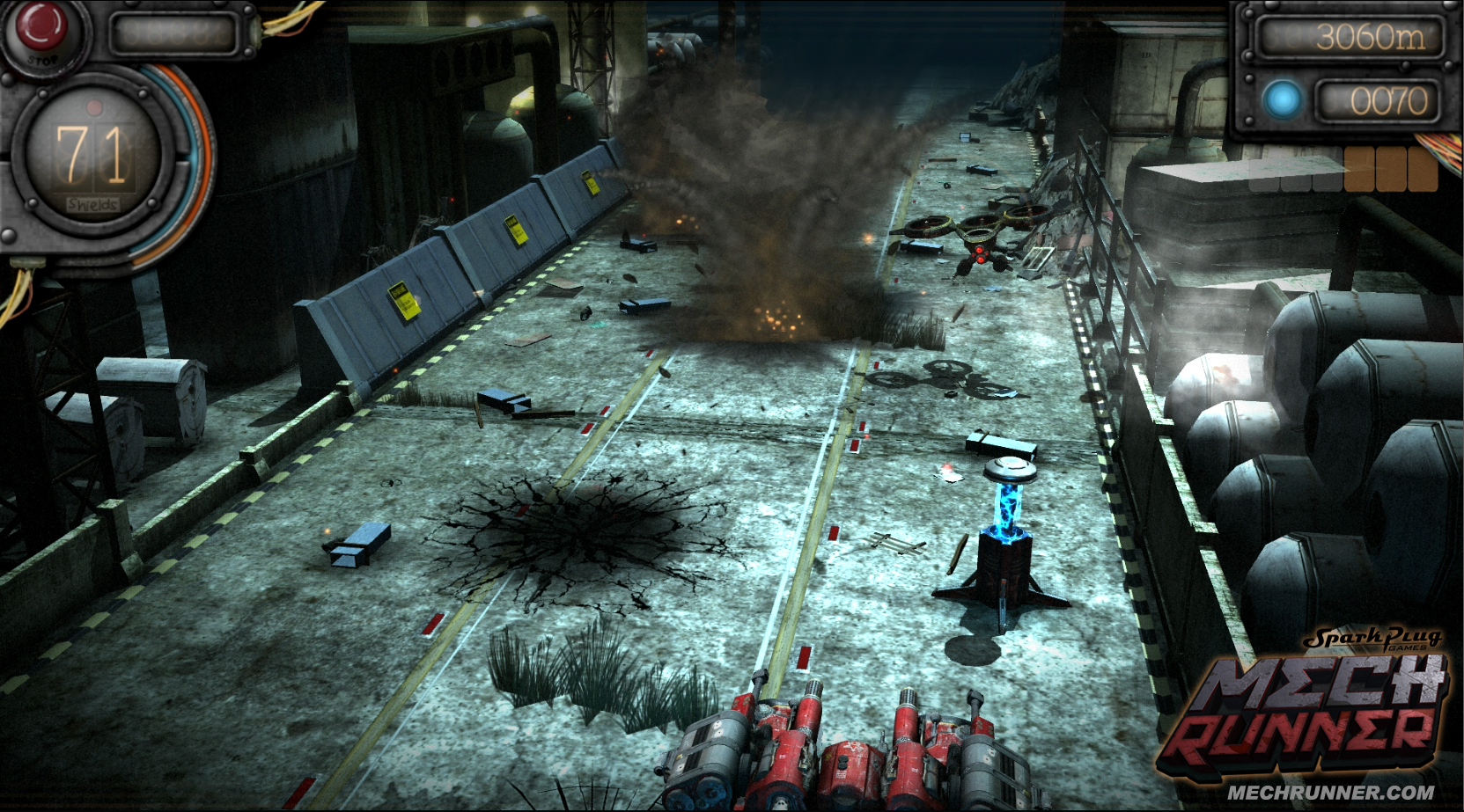 Скриншот: MechRunner