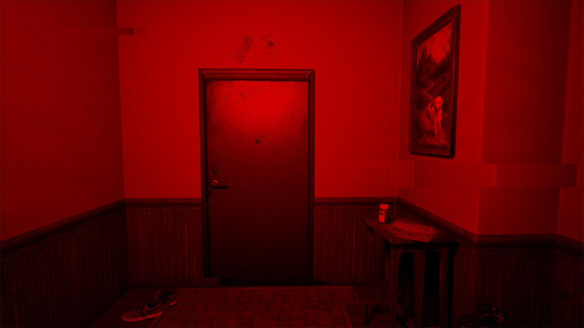 Скриншот: Who's at the door?