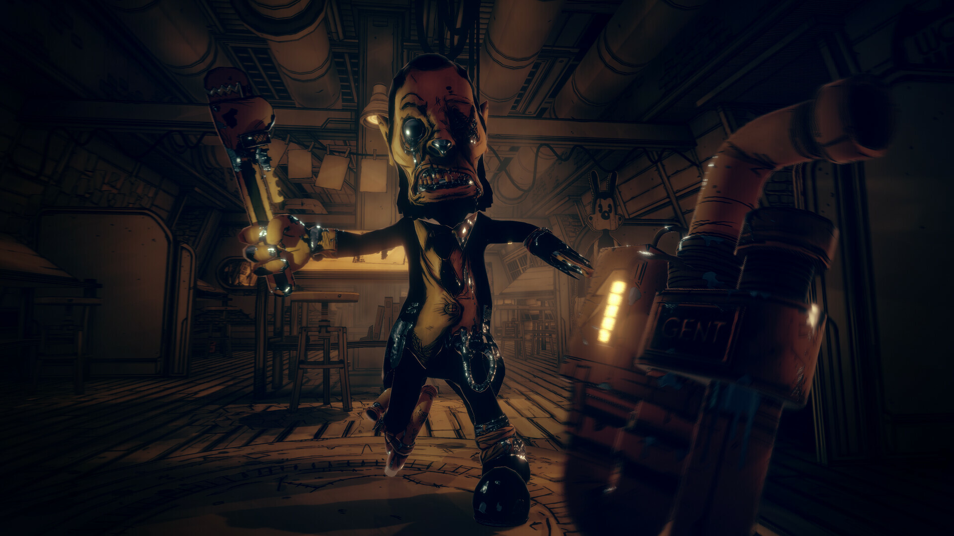 Скриншот: Bendy and the Dark Revival