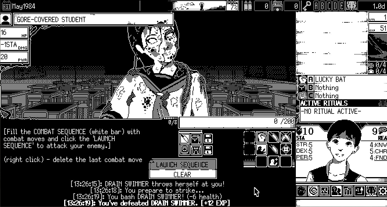 Скриншот 18: WORLD OF HORROR