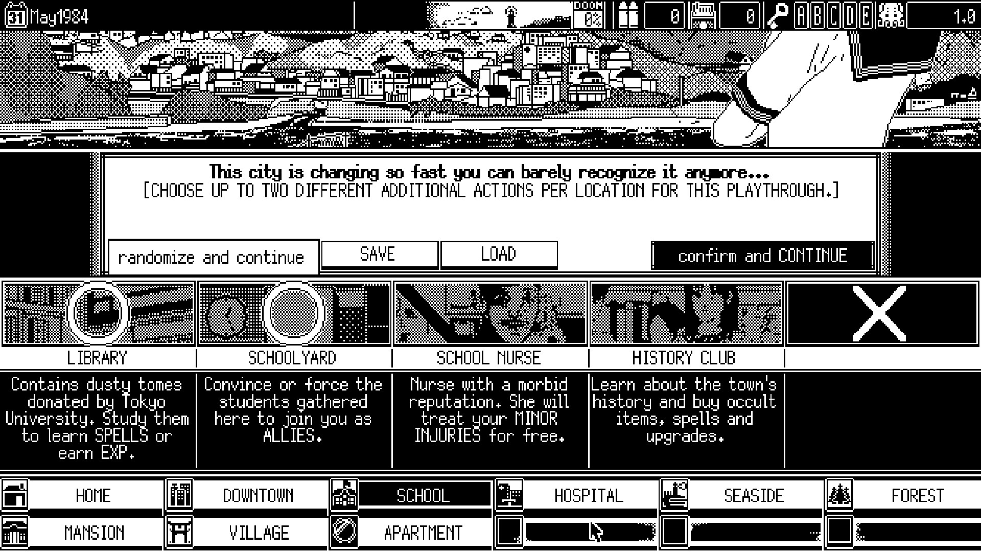 Скриншот 20: WORLD OF HORROR