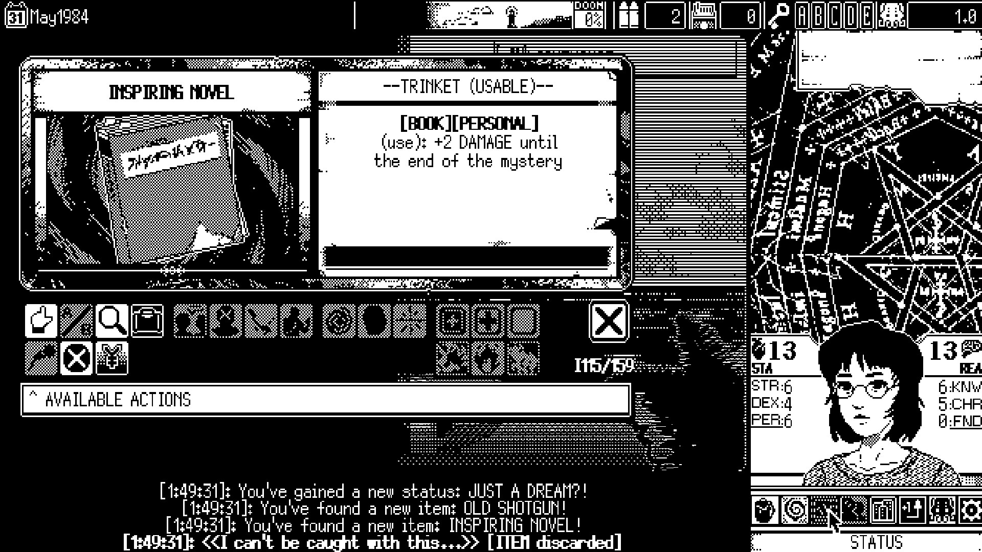 Скриншот 23: WORLD OF HORROR