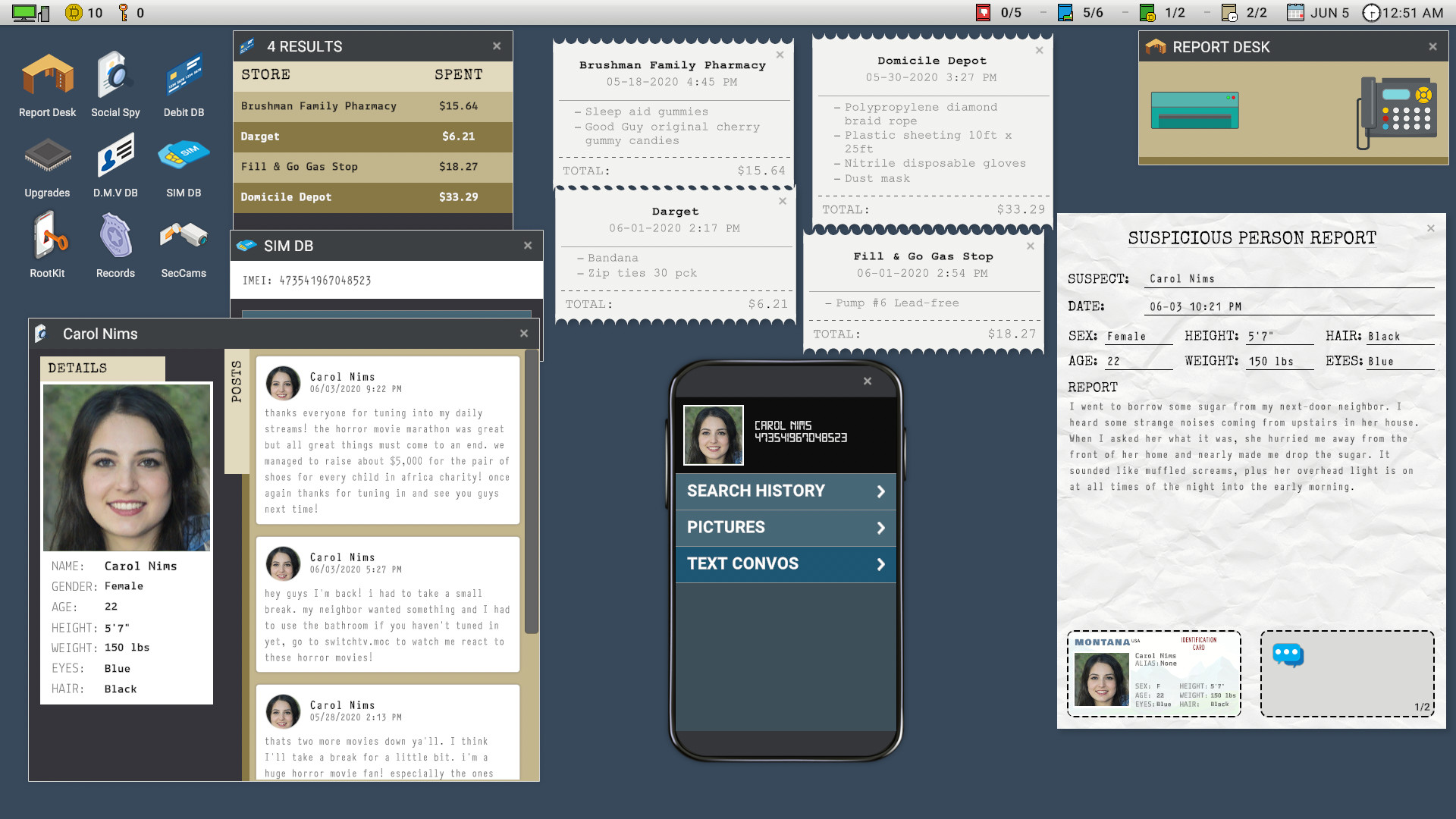 Скриншот: Scrutinized