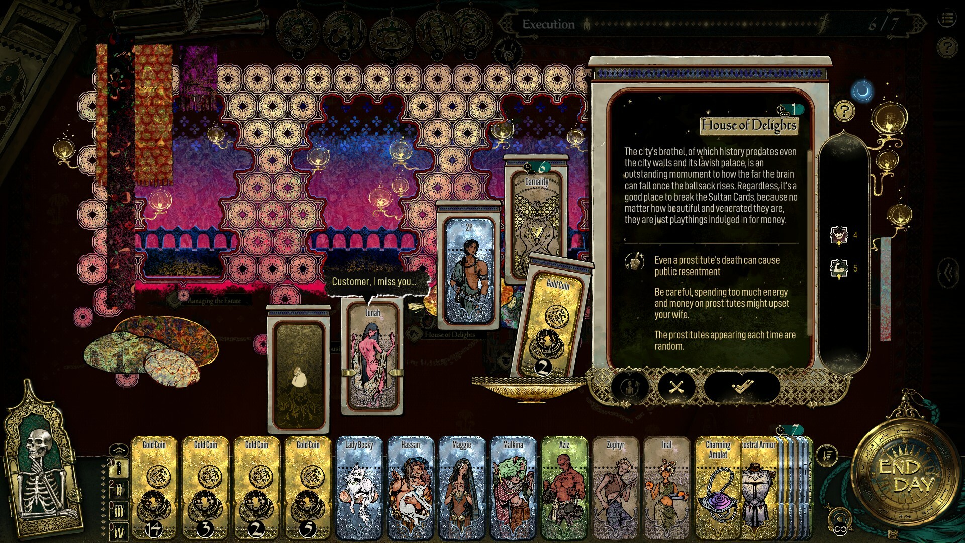 Скриншот: Sultan's Game