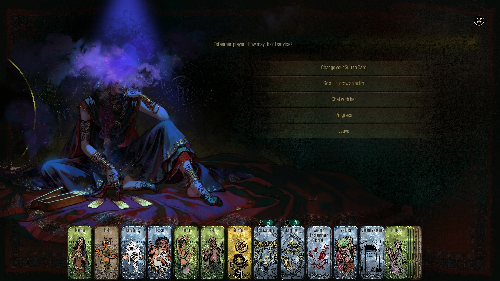 Скриншот: Sultan's Game