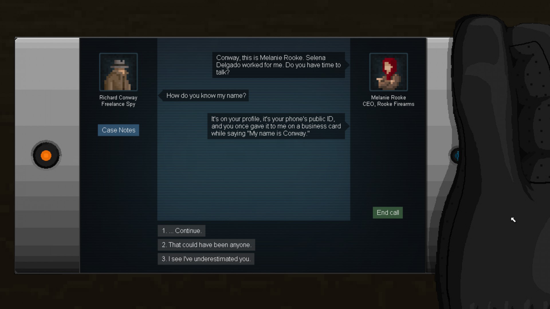 Скриншот: Gunpoint