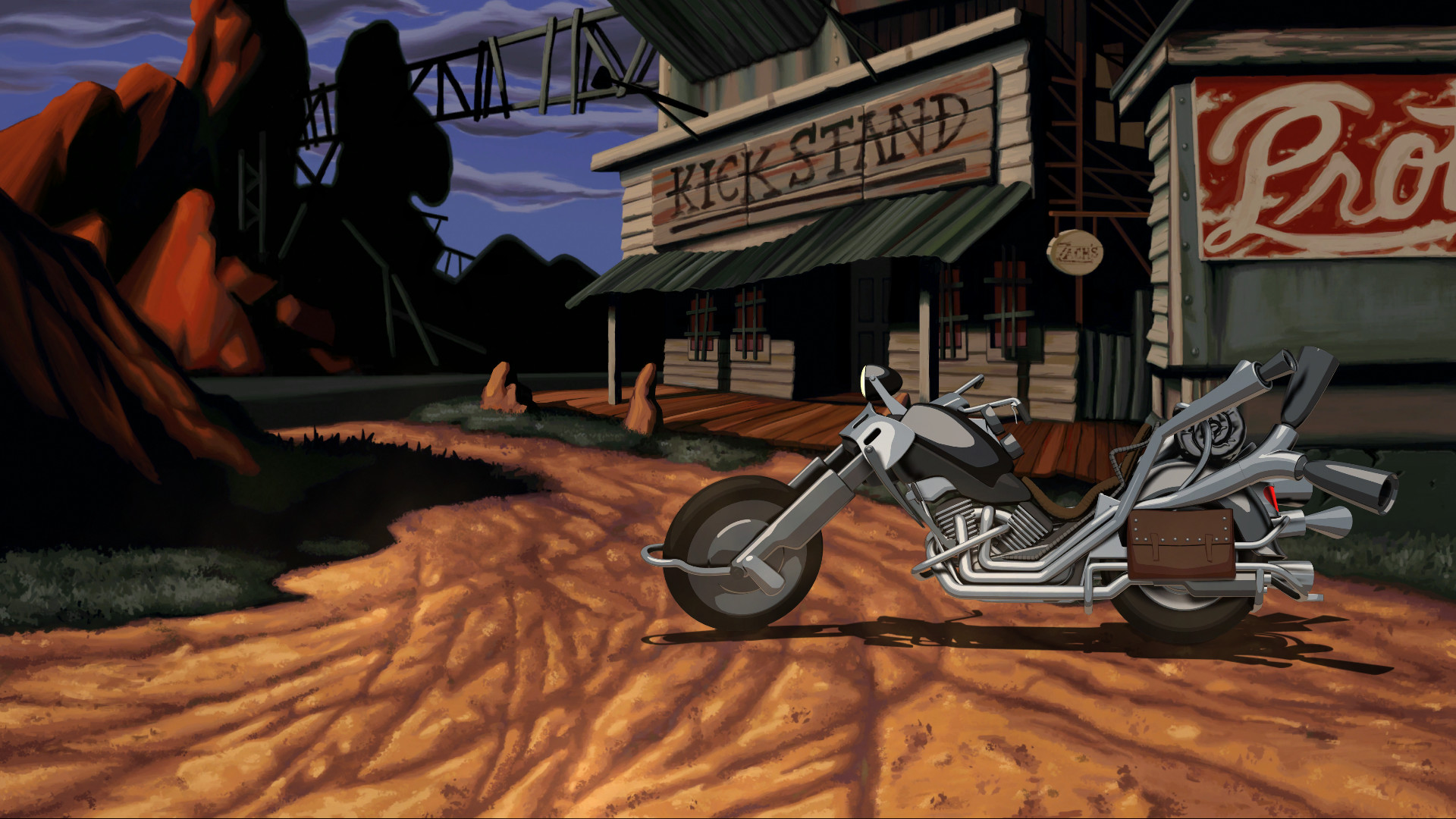 Скриншот 7: Full Throttle Remastered