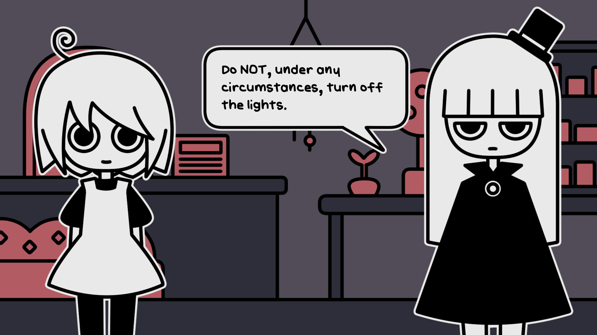 Скриншот: a pet shop after dark