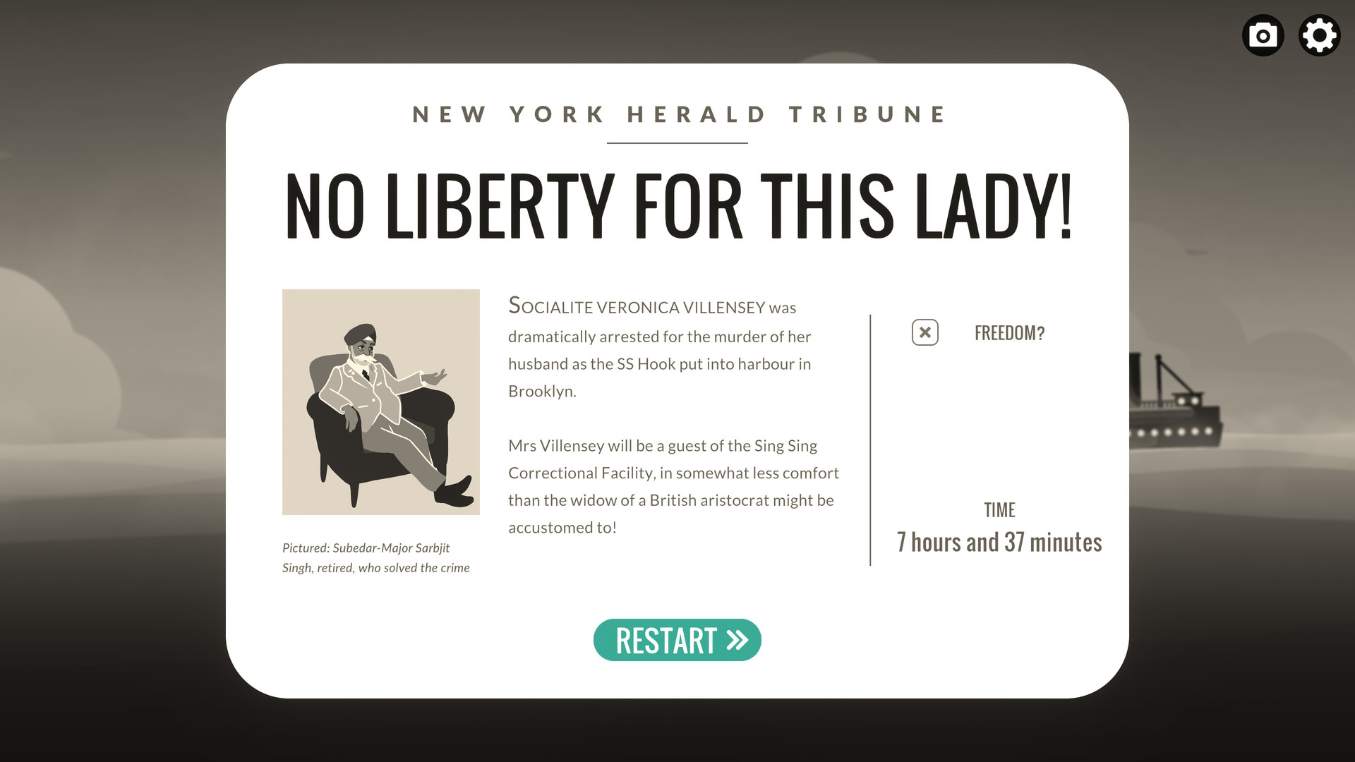 Скриншот: Overboard!