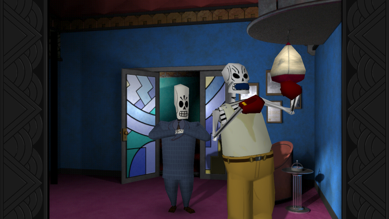 Скриншот: Grim Fandango Remastered