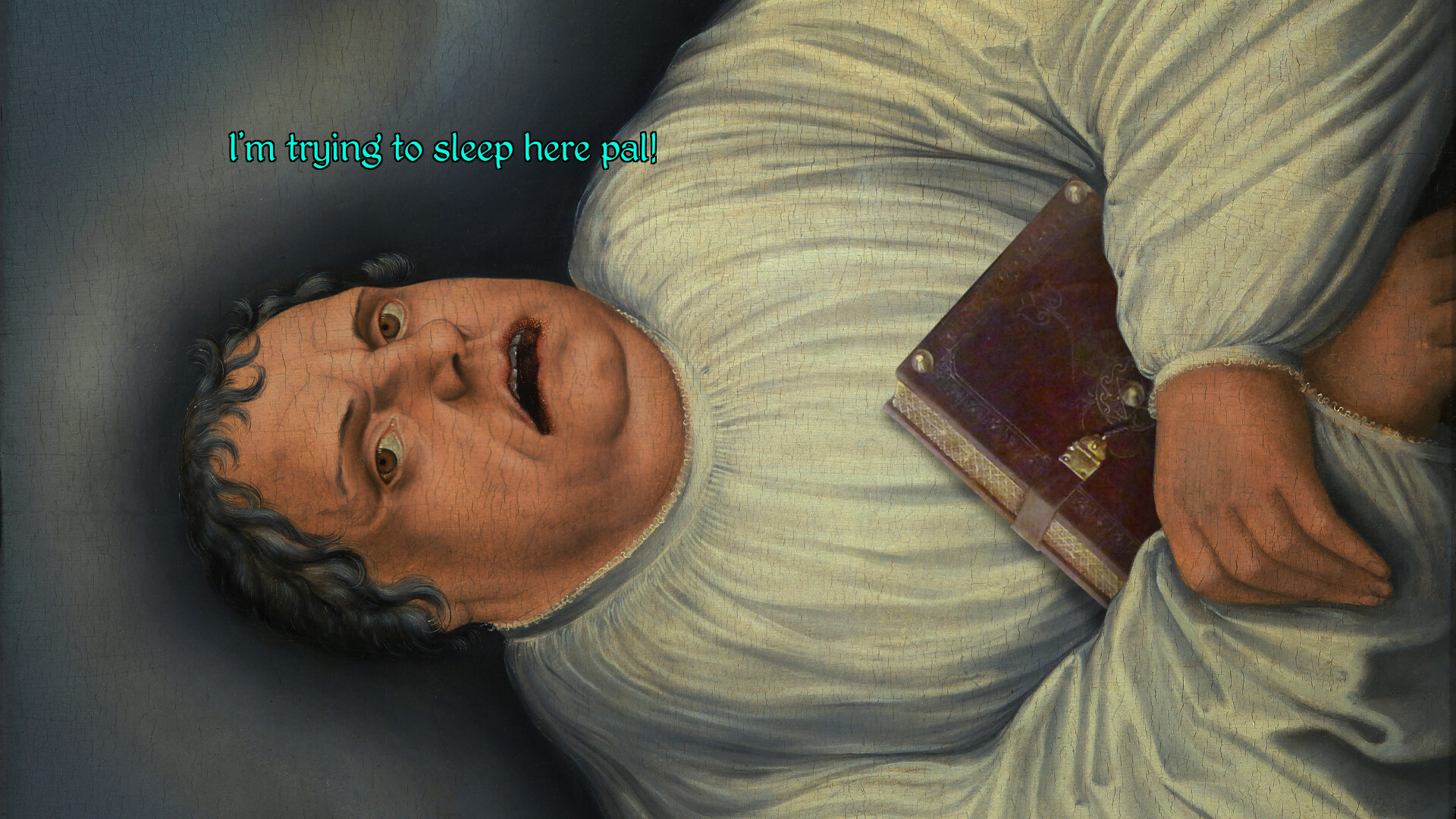 Скриншот: The Procession to Calvary