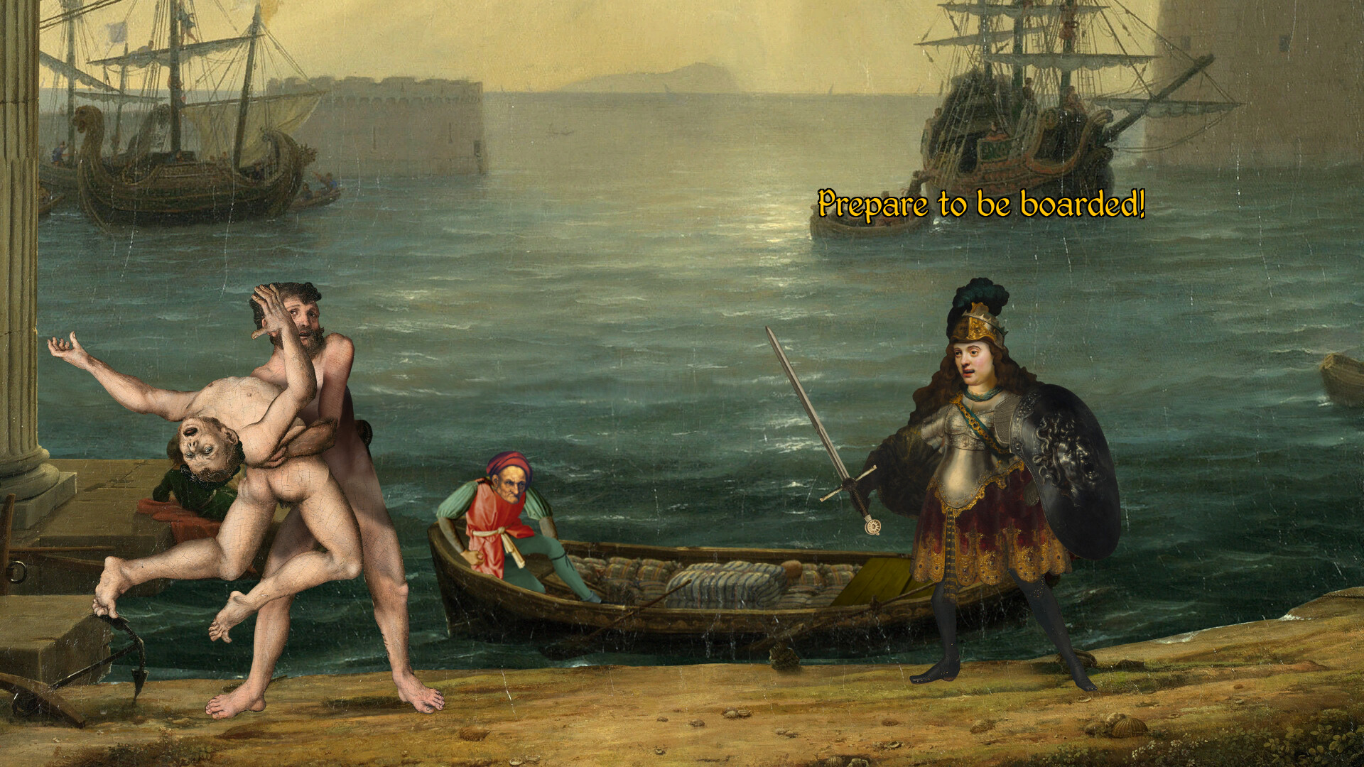 Скриншот: The Procession to Calvary