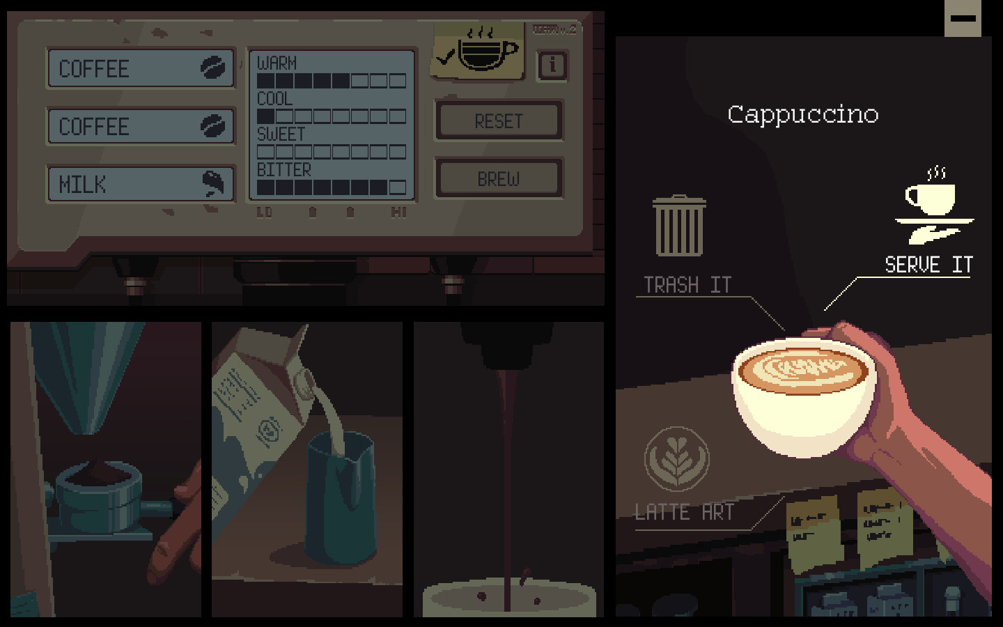Скриншот: Coffee Talk