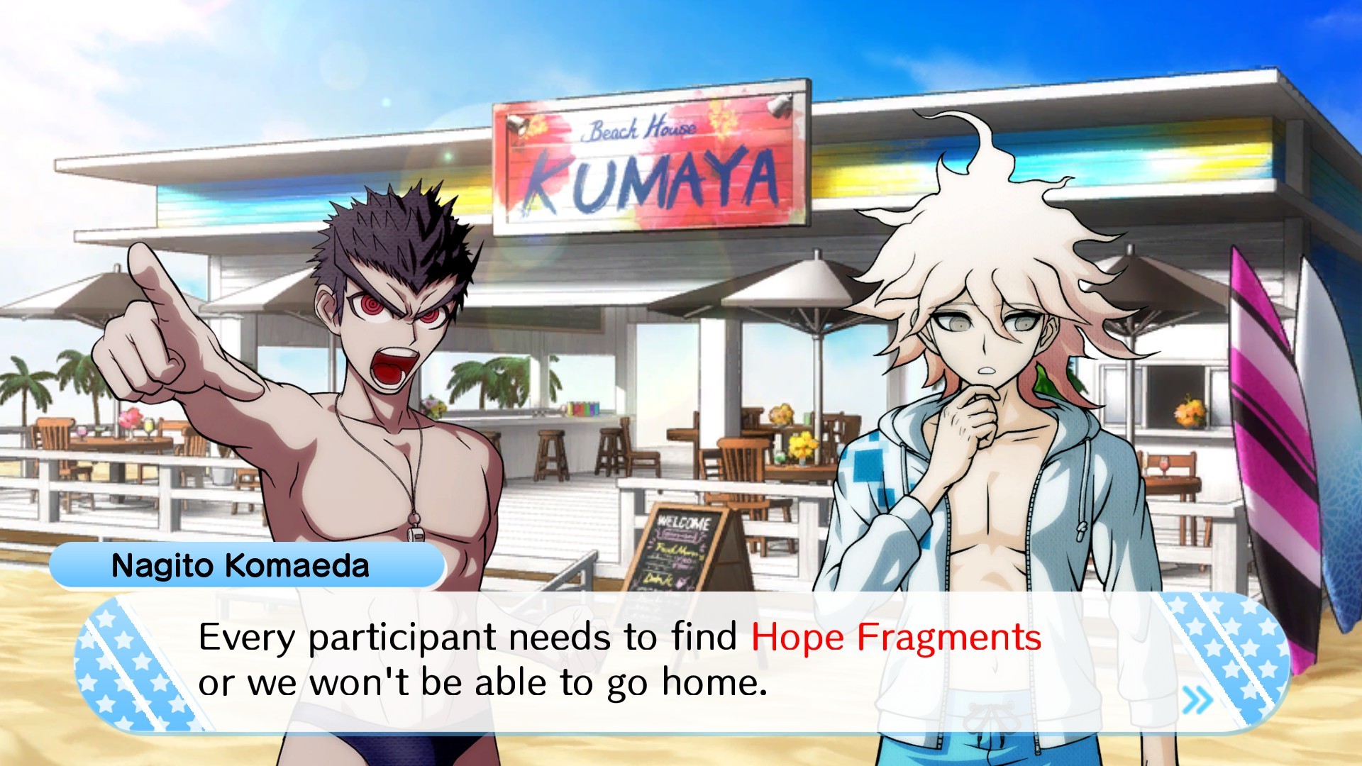 Скриншот: Danganronpa S: Ultimate Summer Camp
