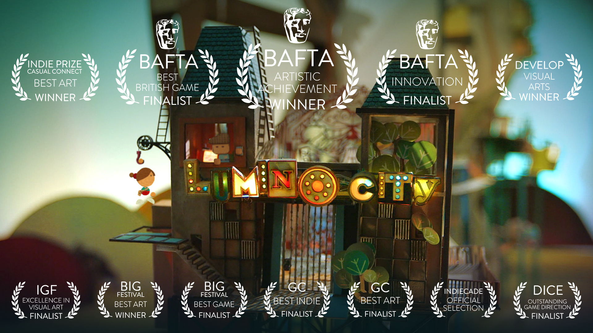 Скриншот: Lumino City