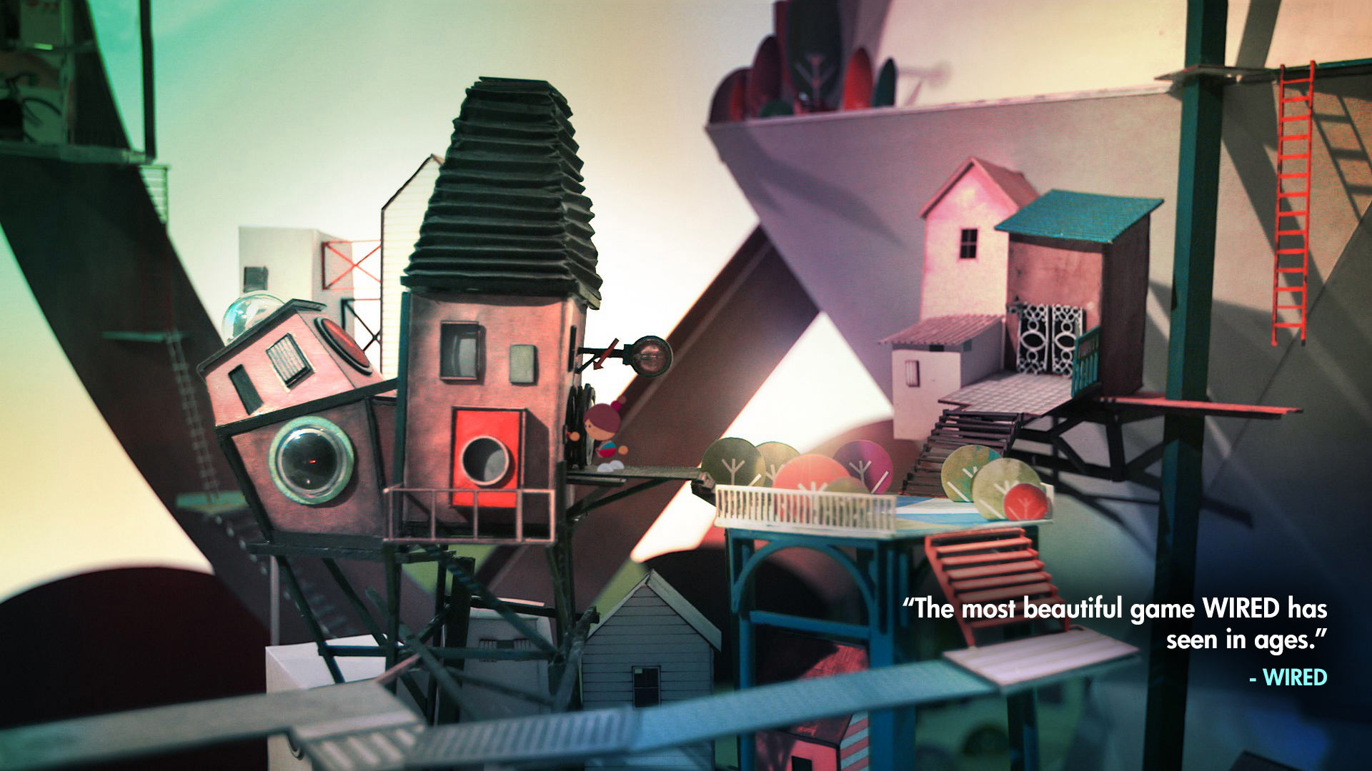 Скриншот: Lumino City