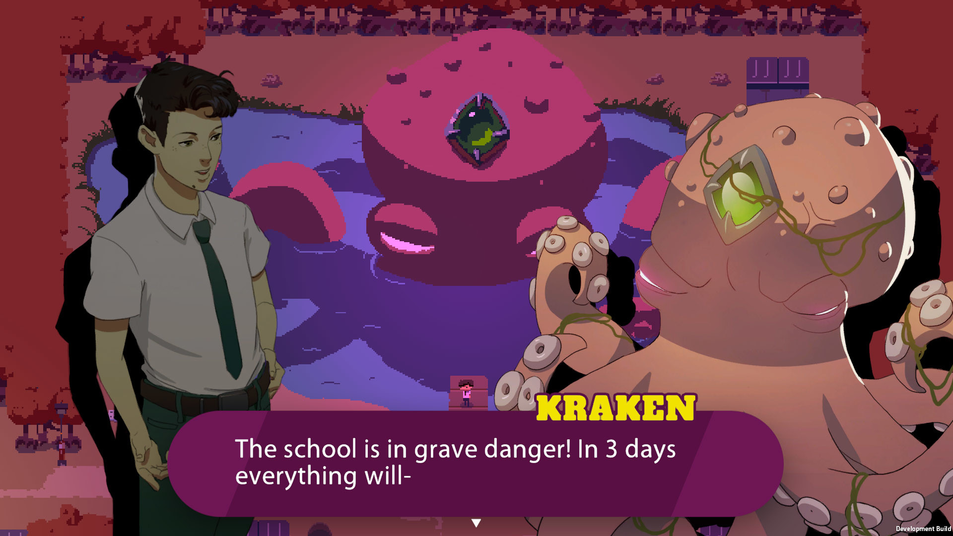 Скриншот: Kraken Academy!!
