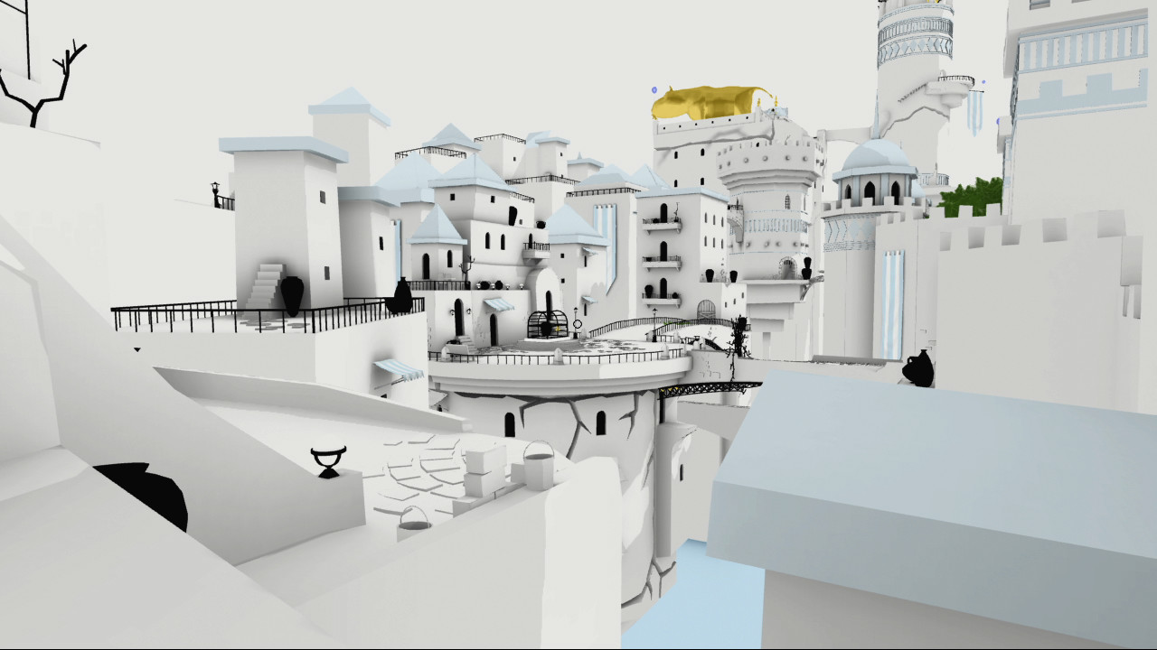 Скриншот: The Unfinished Swan