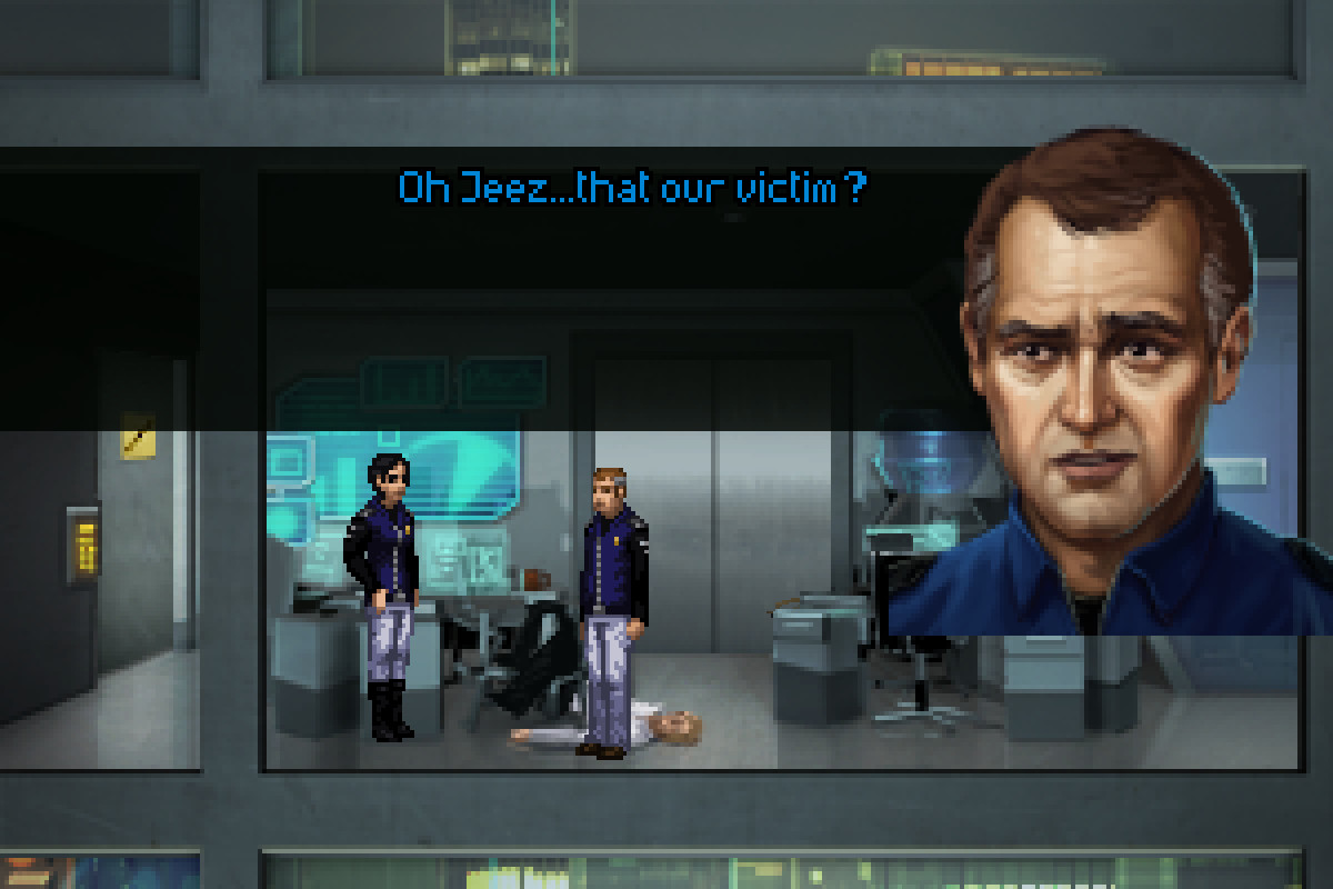 Скриншот: Technobabylon