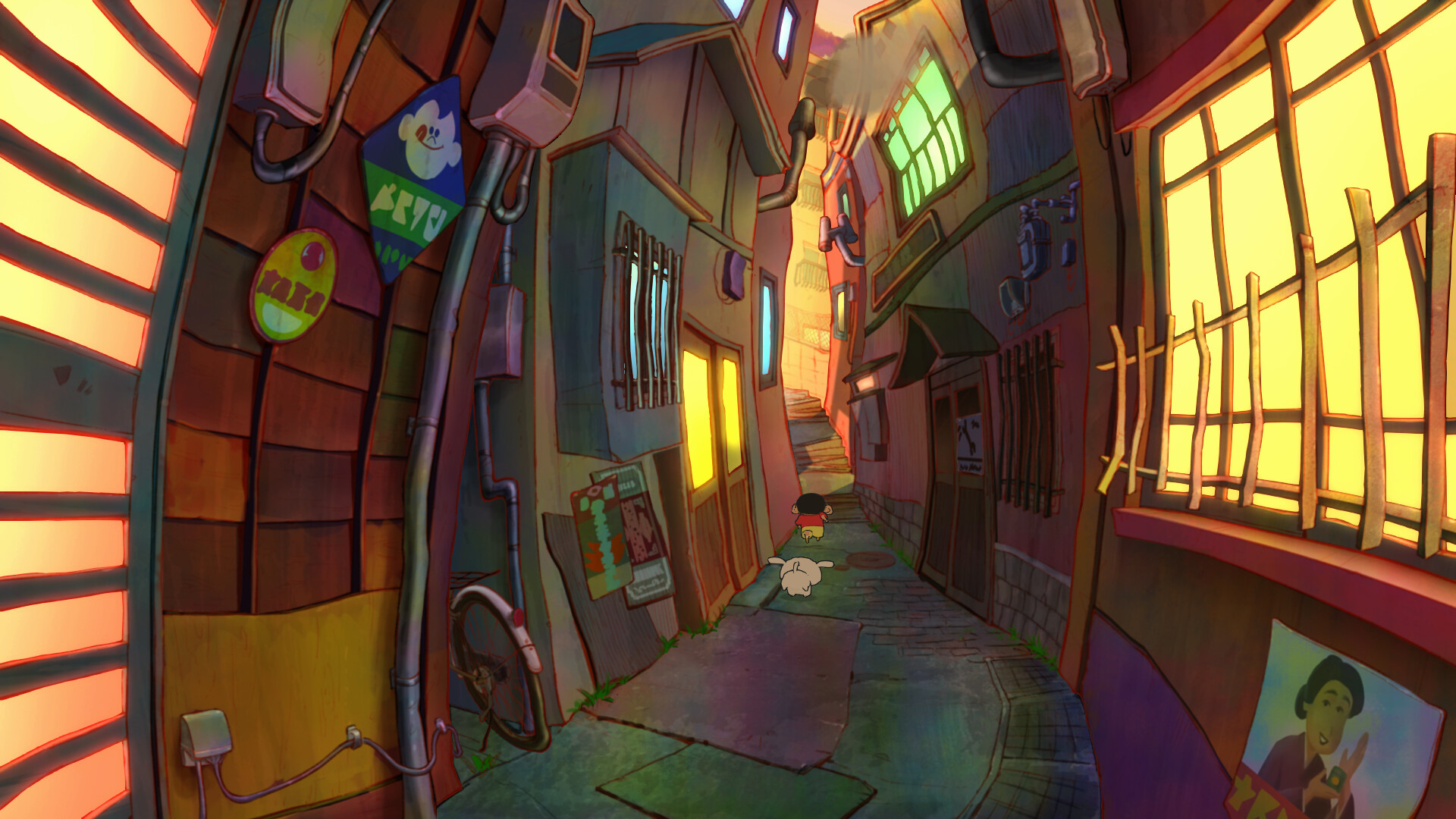 Скриншот 21: Shin chan: Shiro and the Coal Town