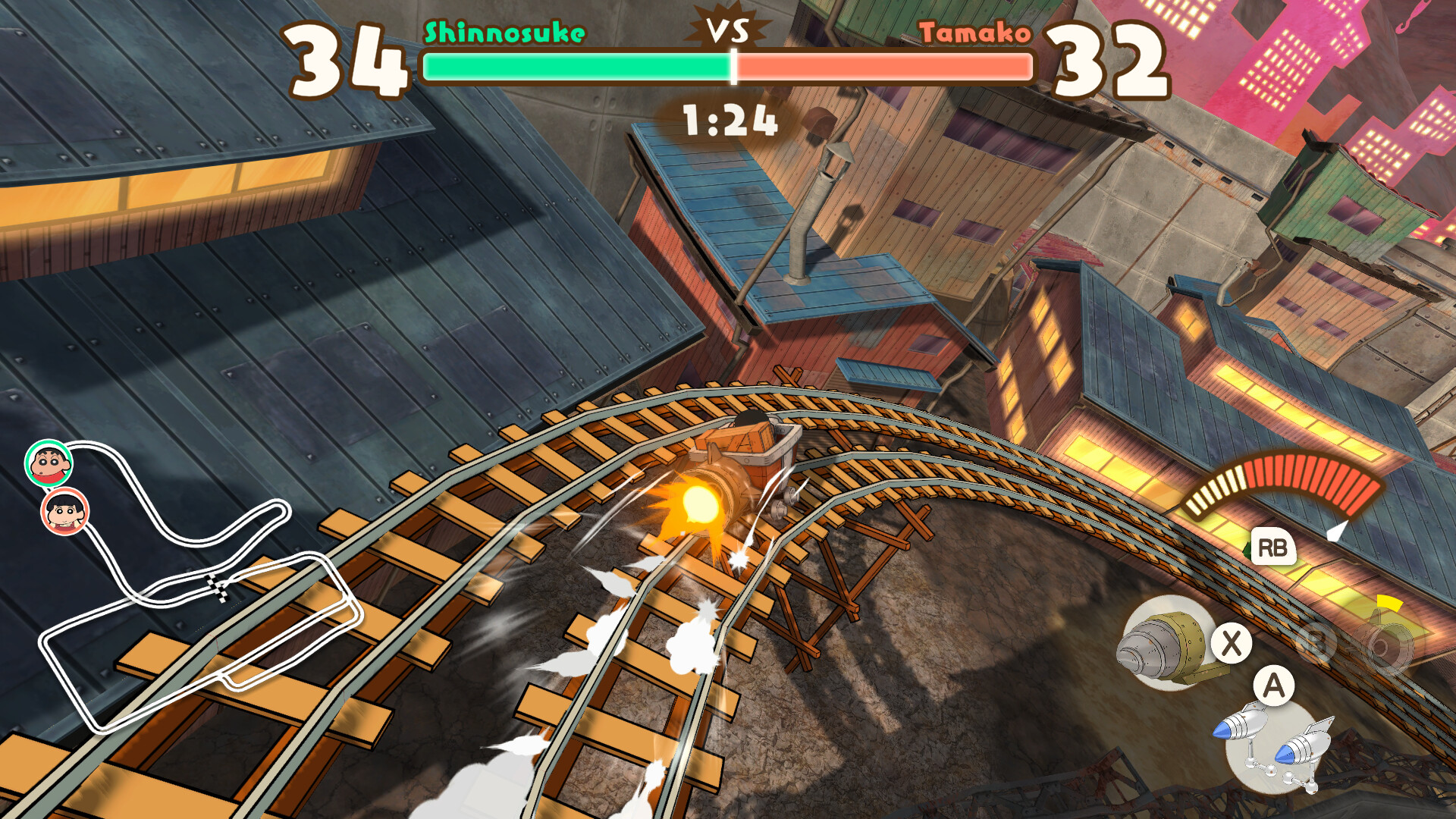 Скриншот 25: Shin chan: Shiro and the Coal Town