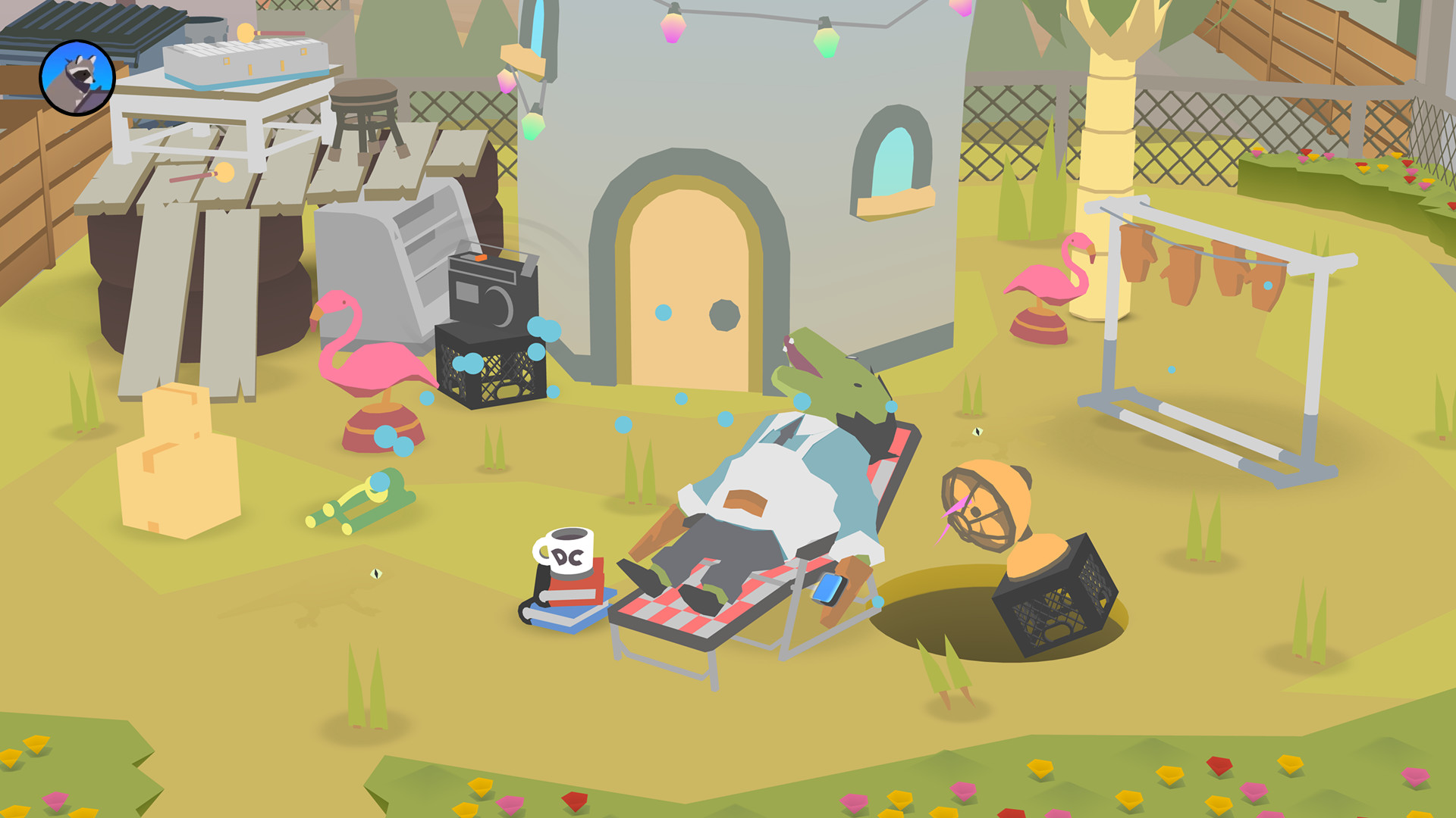 Скриншот: Donut County