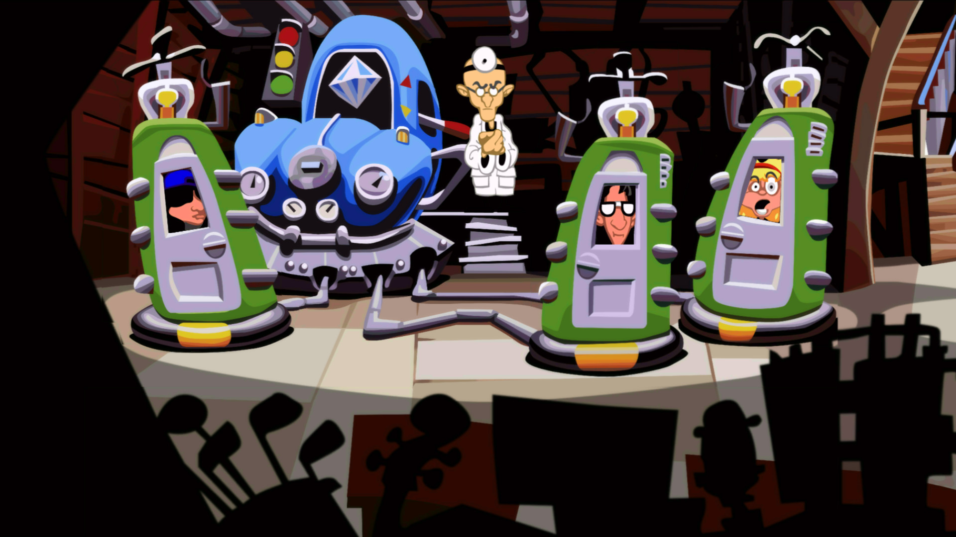 Скриншот: Day of the Tentacle Remastered