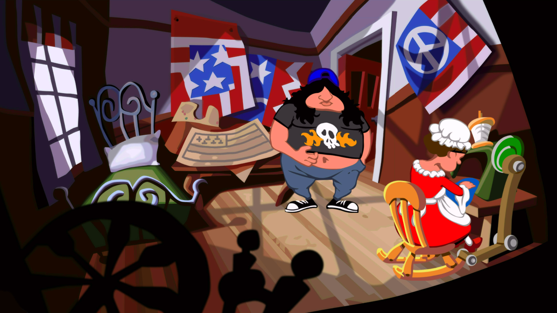 Скриншот: Day of the Tentacle Remastered