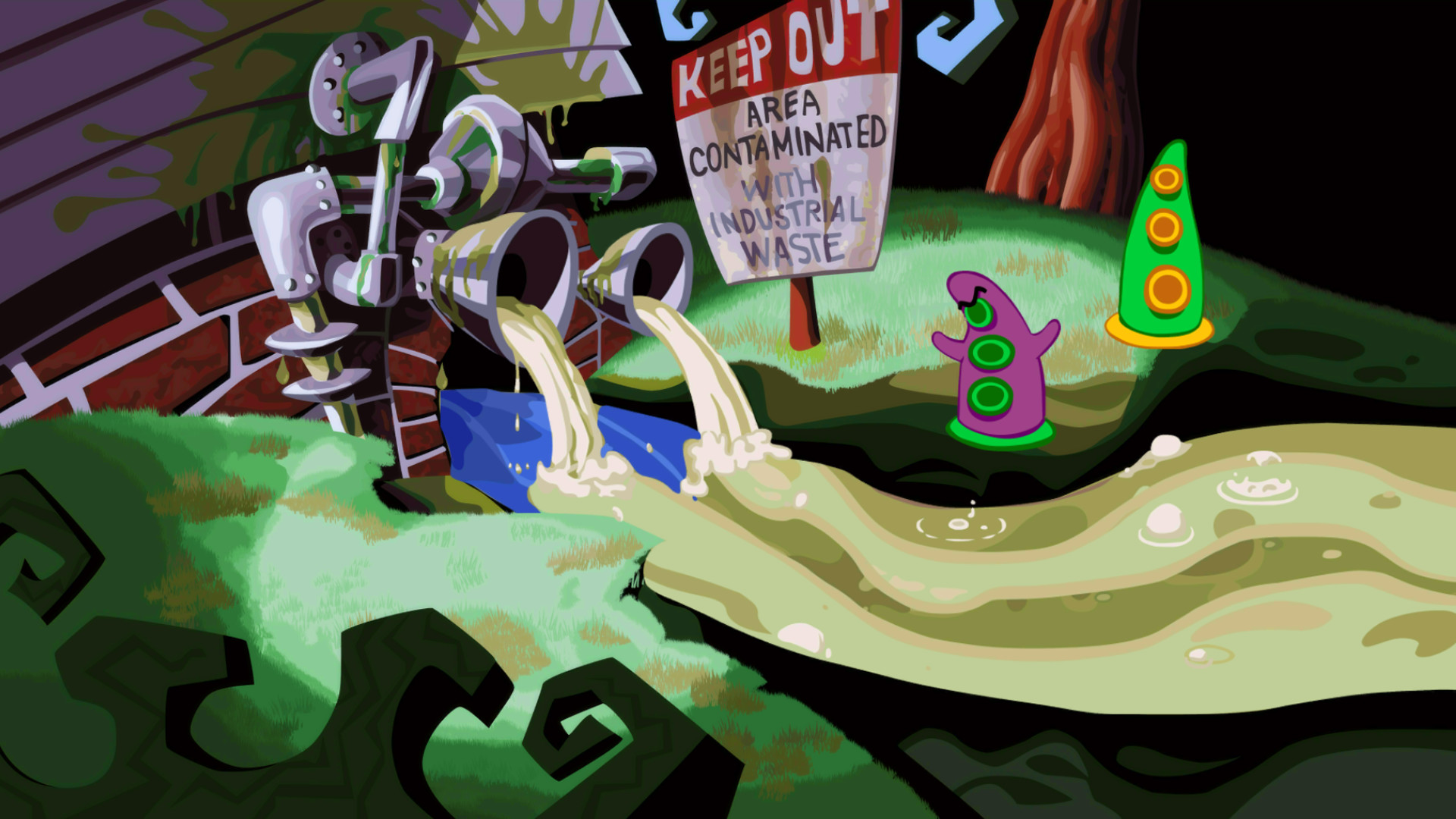 Скриншот: Day of the Tentacle Remastered