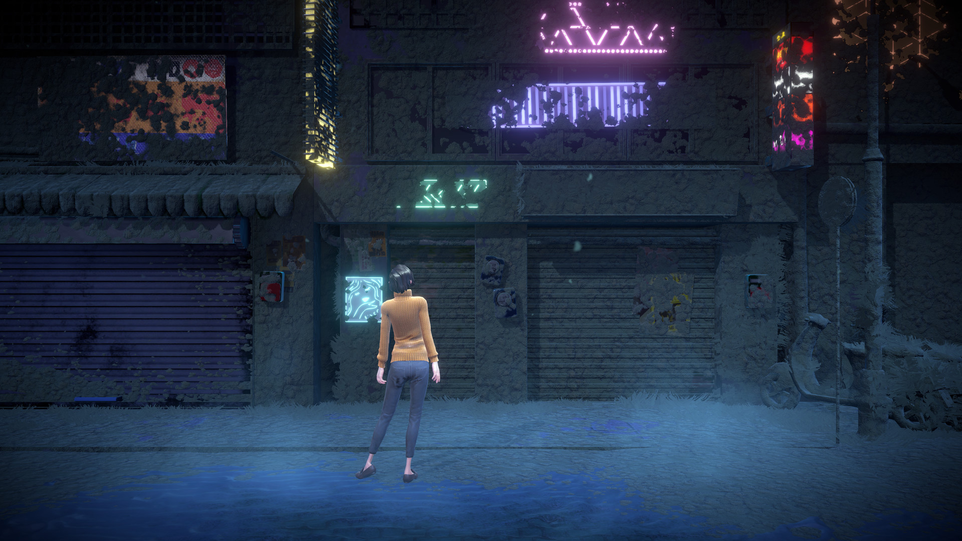 Скриншот: A Memoir Blue