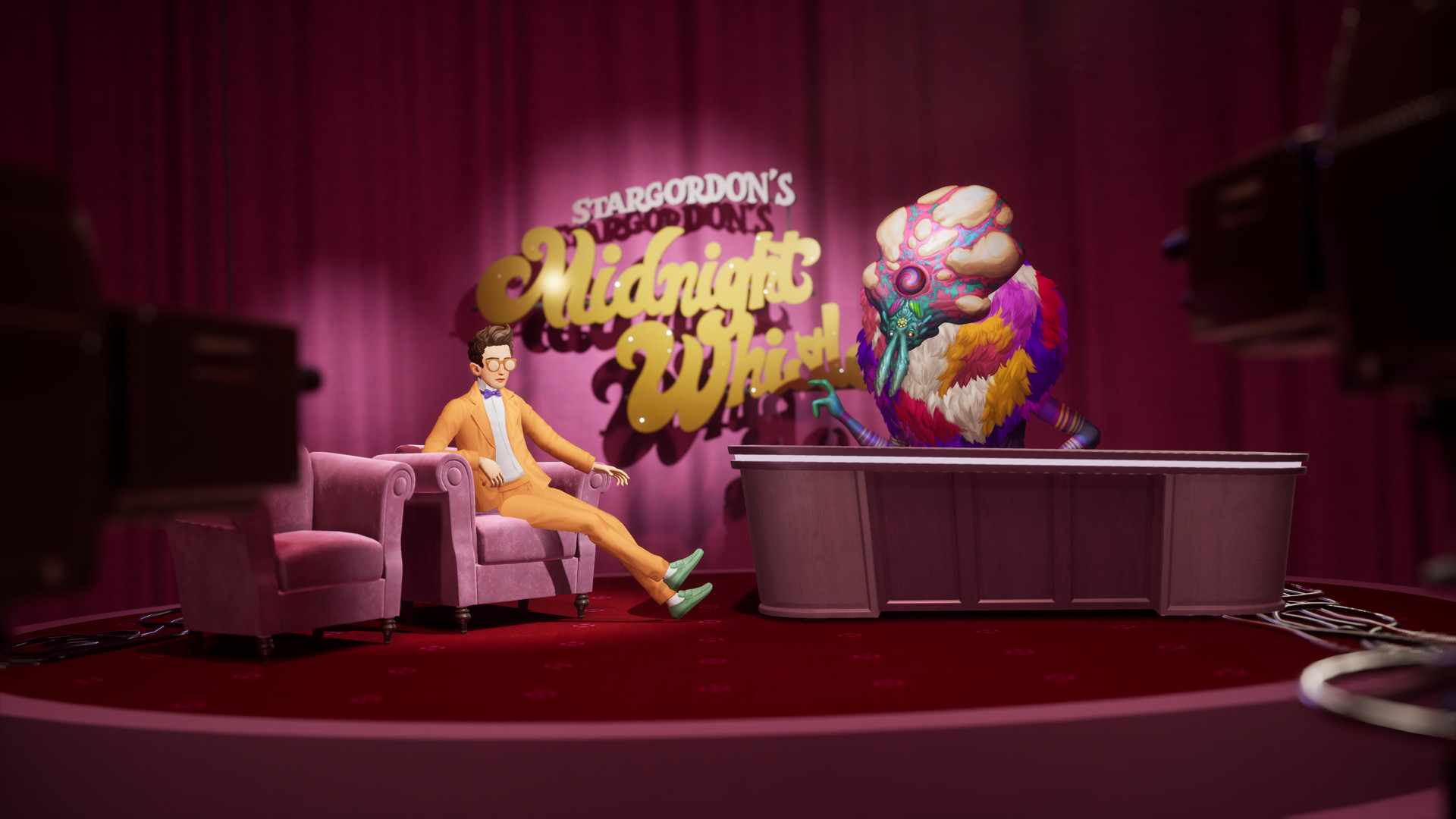 Скриншот: The Artful Escape