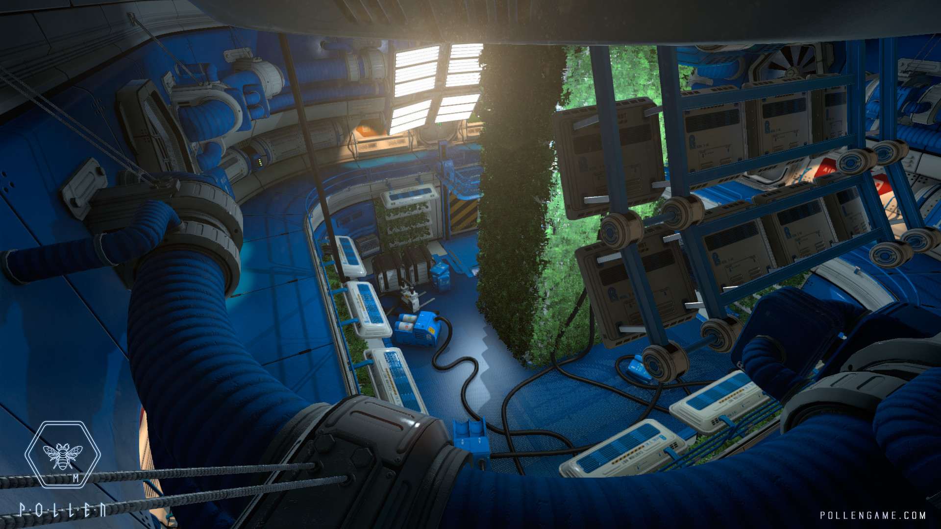 Скриншот: P·O·L·L·E·N