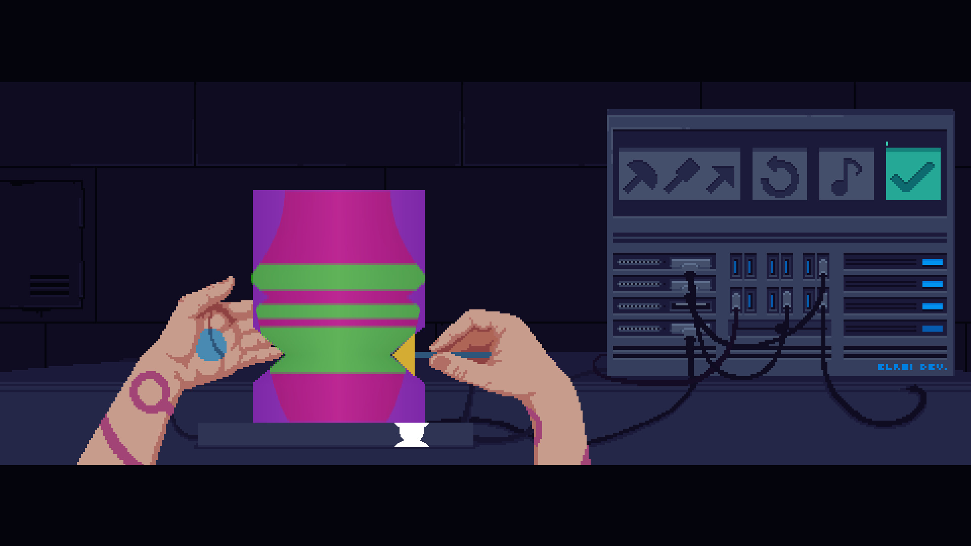 Скриншот: The Red Strings Club