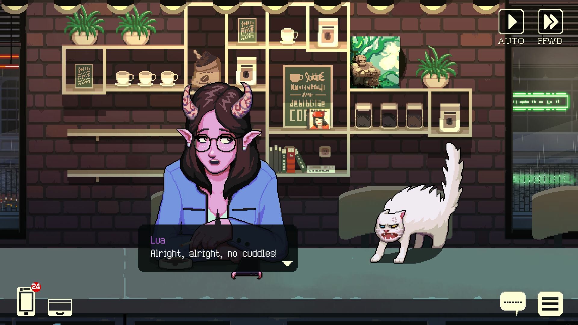 Скриншот: Coffee Talk Episode 2: Hibiscus & Butterfly