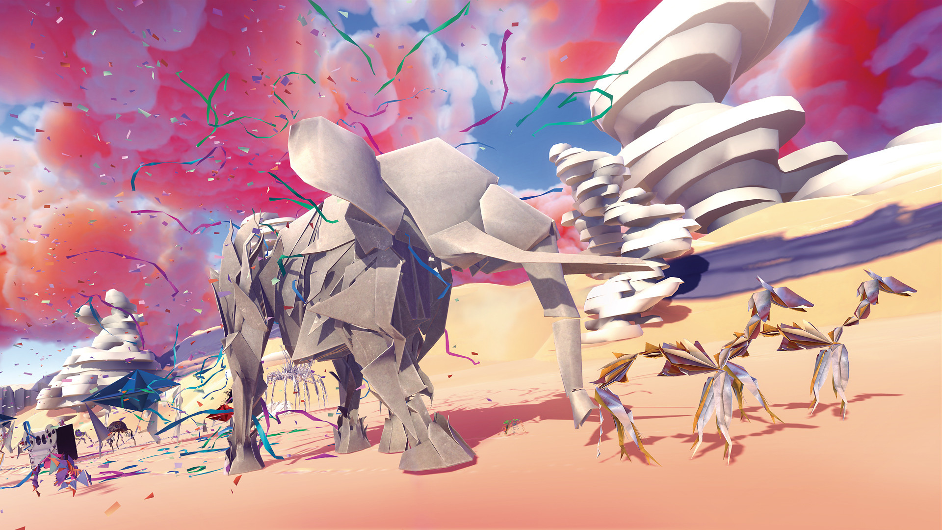 Скриншот: Paper Beast