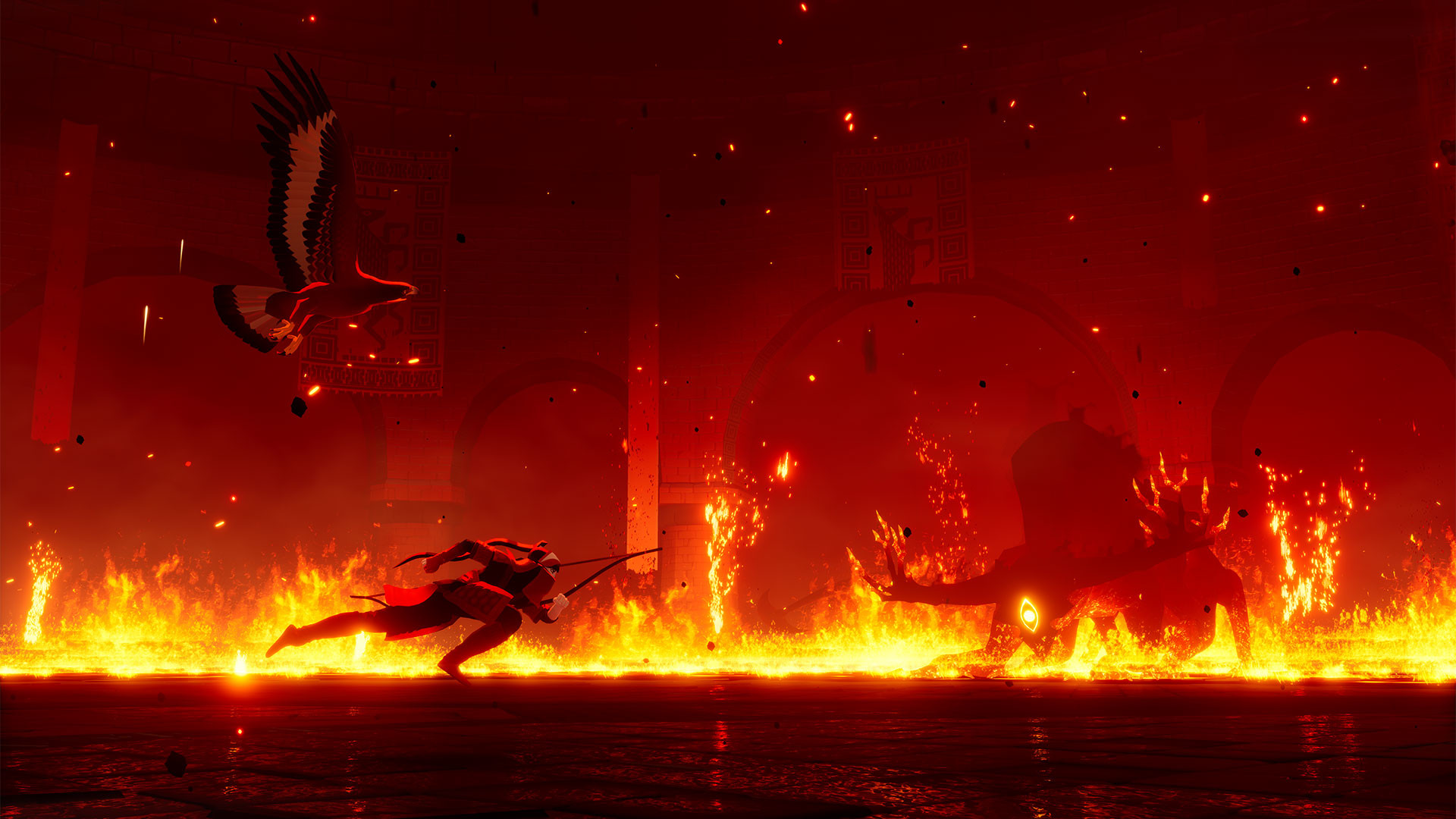 Скриншот: The Pathless