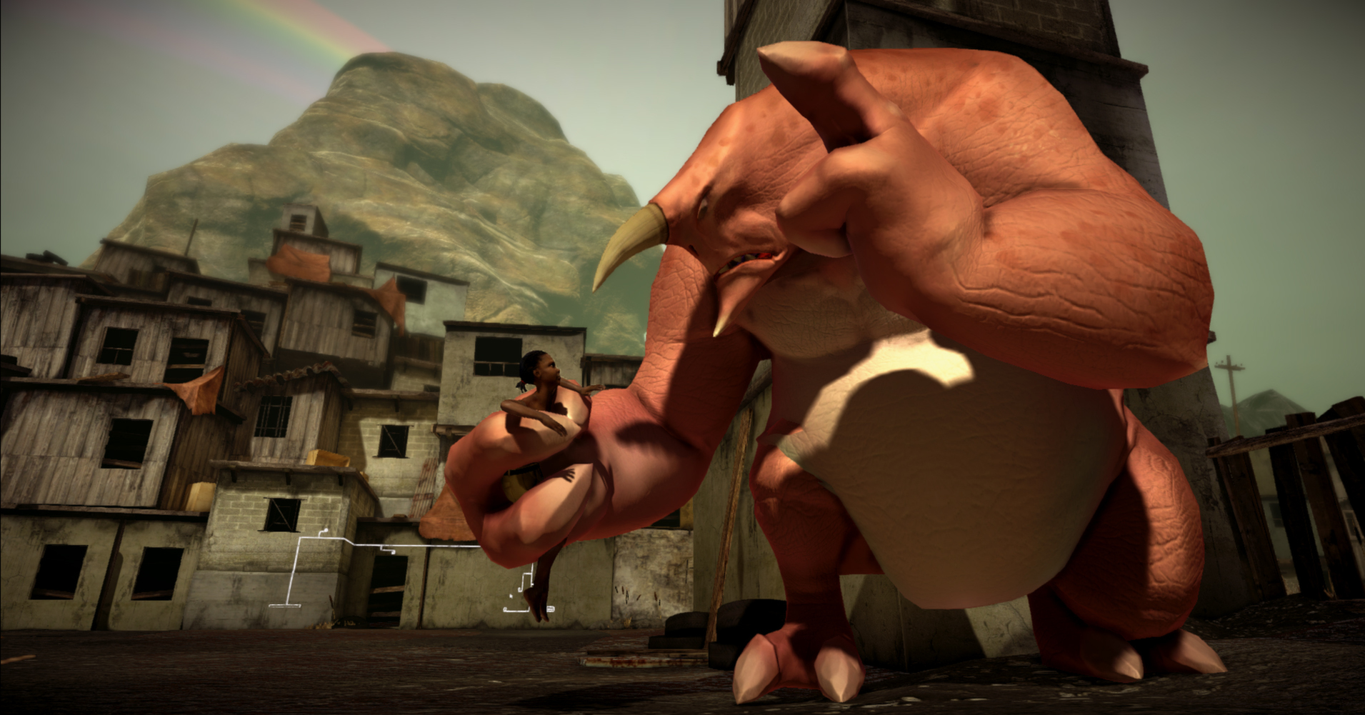 Скриншот: Papo & Yo