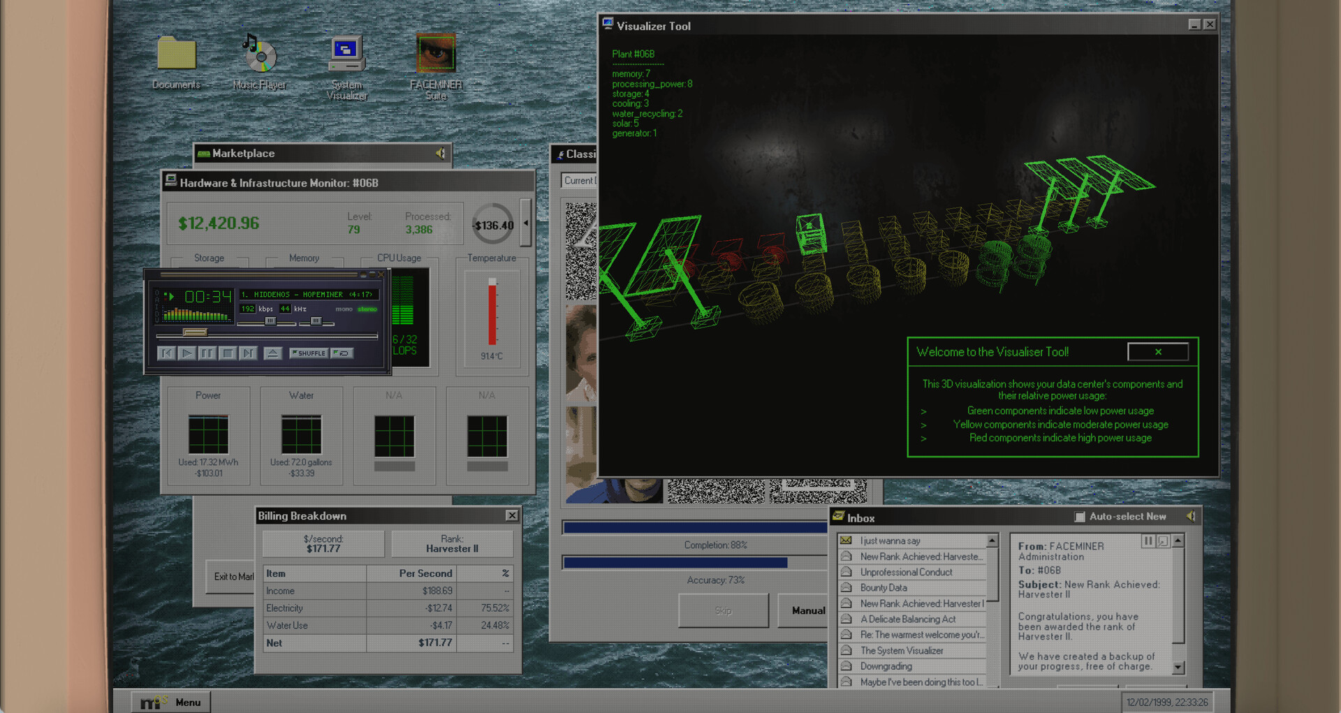 Скриншот: FACEMINER