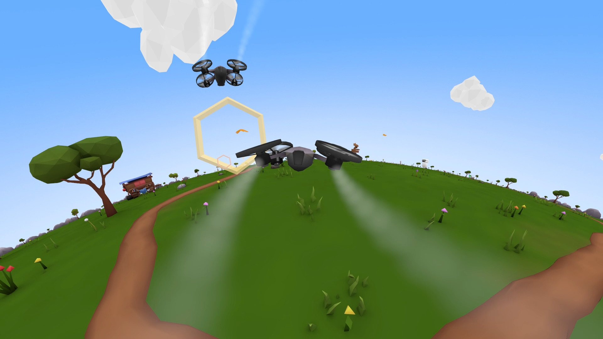 Скриншот: Hyperbolica