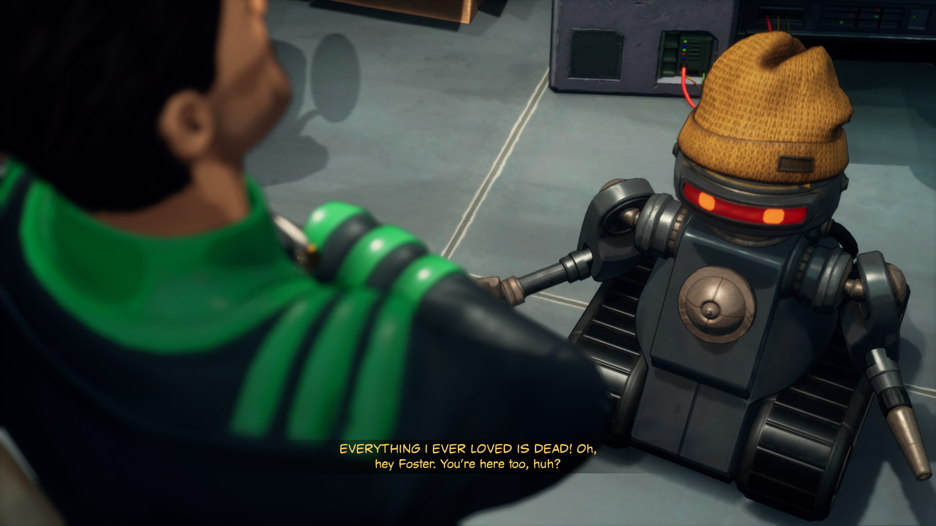 Скриншот 9: Beyond a Steel Sky