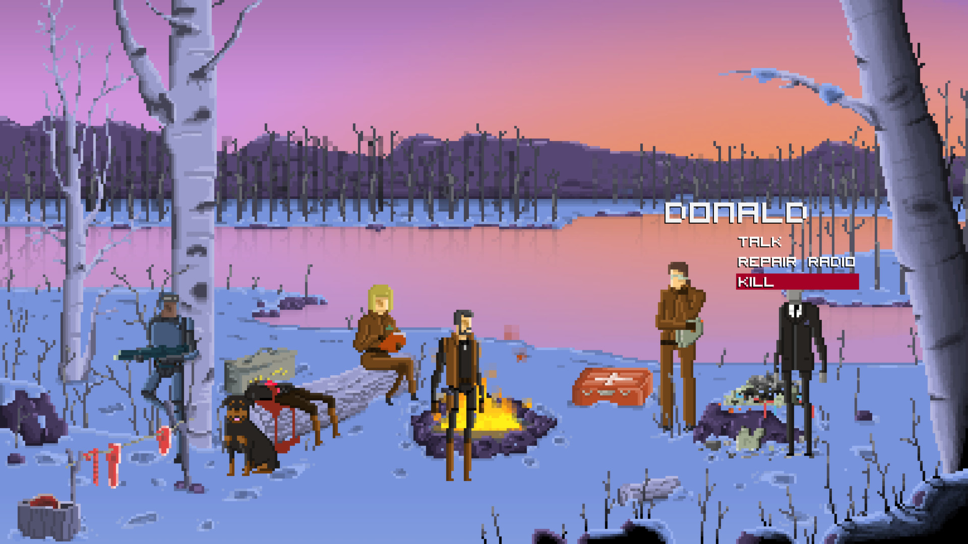 Скриншот: Gods Will Be Watching