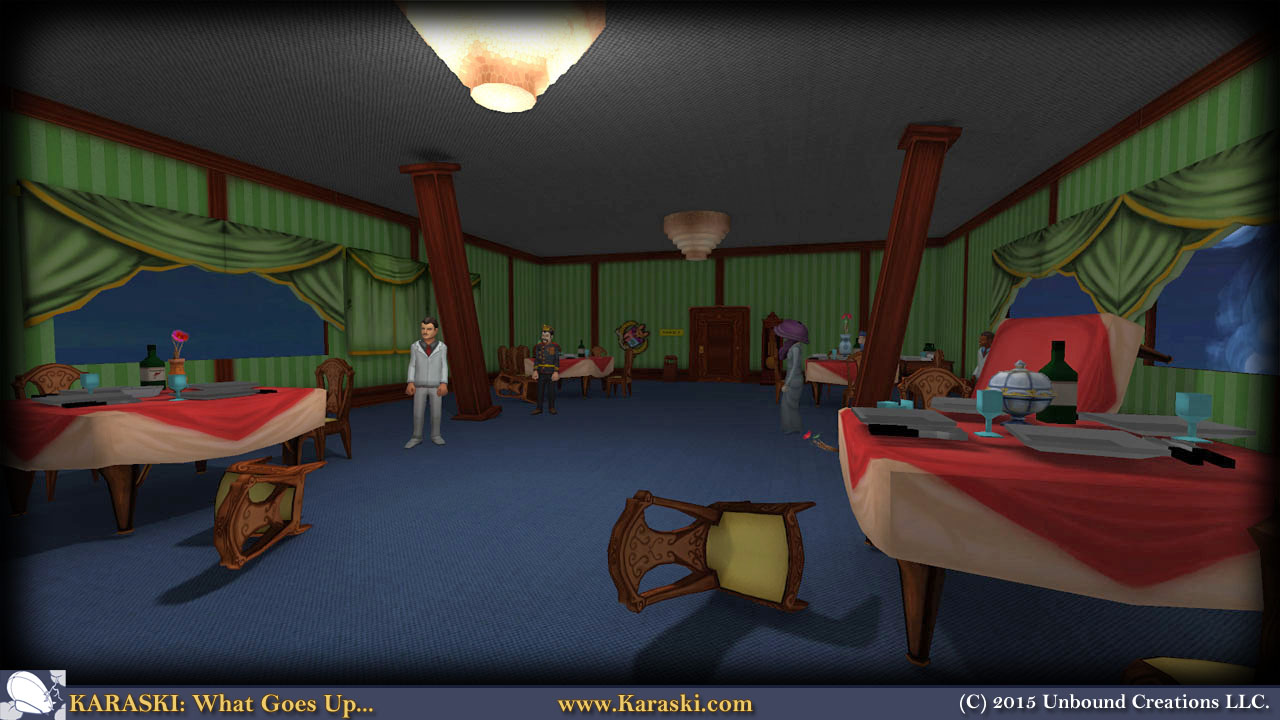 Скриншот: Karaski: What Goes Up...
