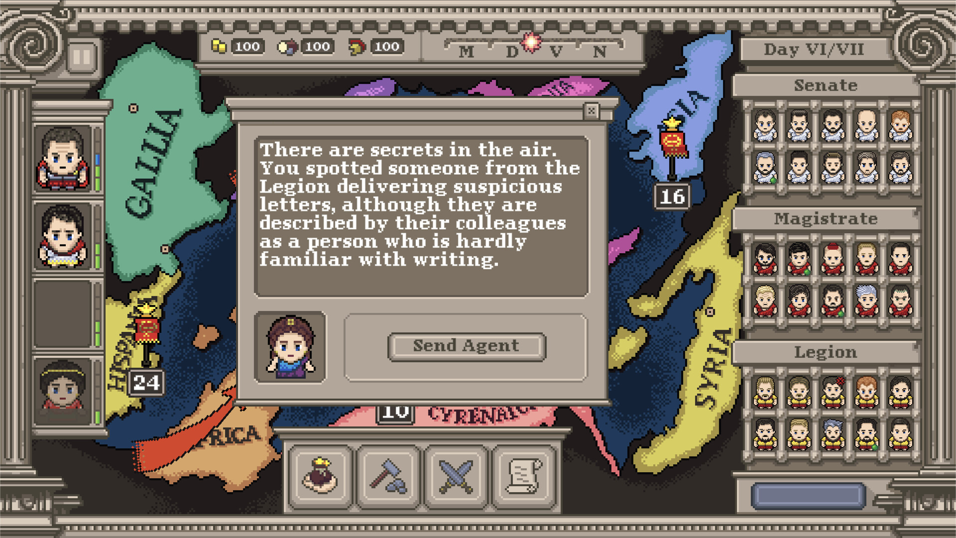 Скриншот: Long Live Caesar