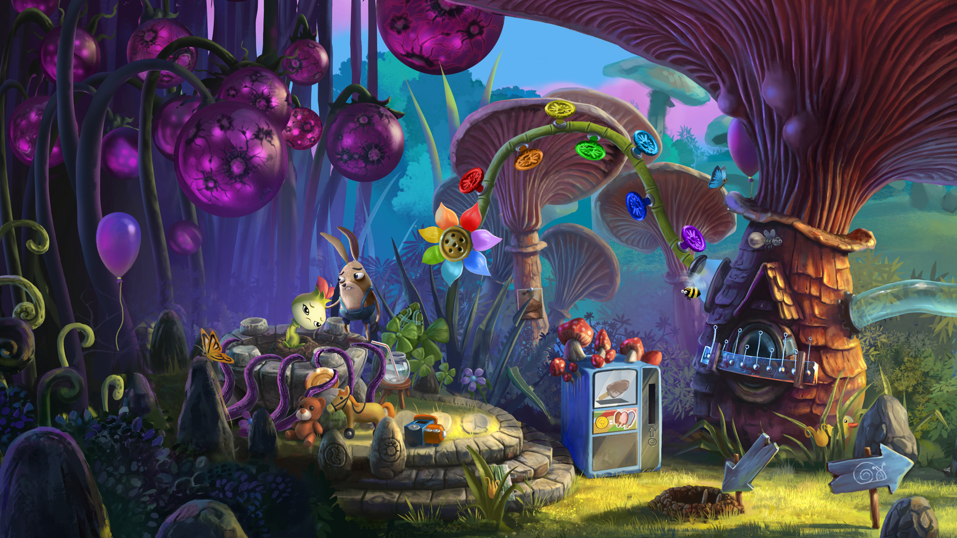 Скриншот: My Brother Rabbit