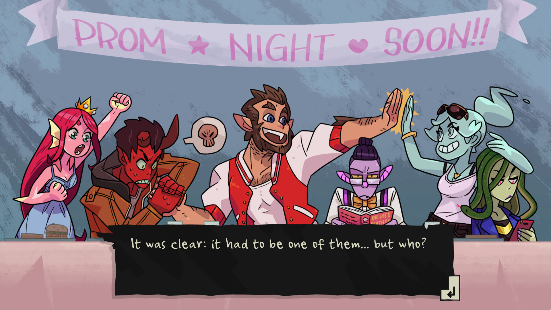 Скриншот: Monster Prom