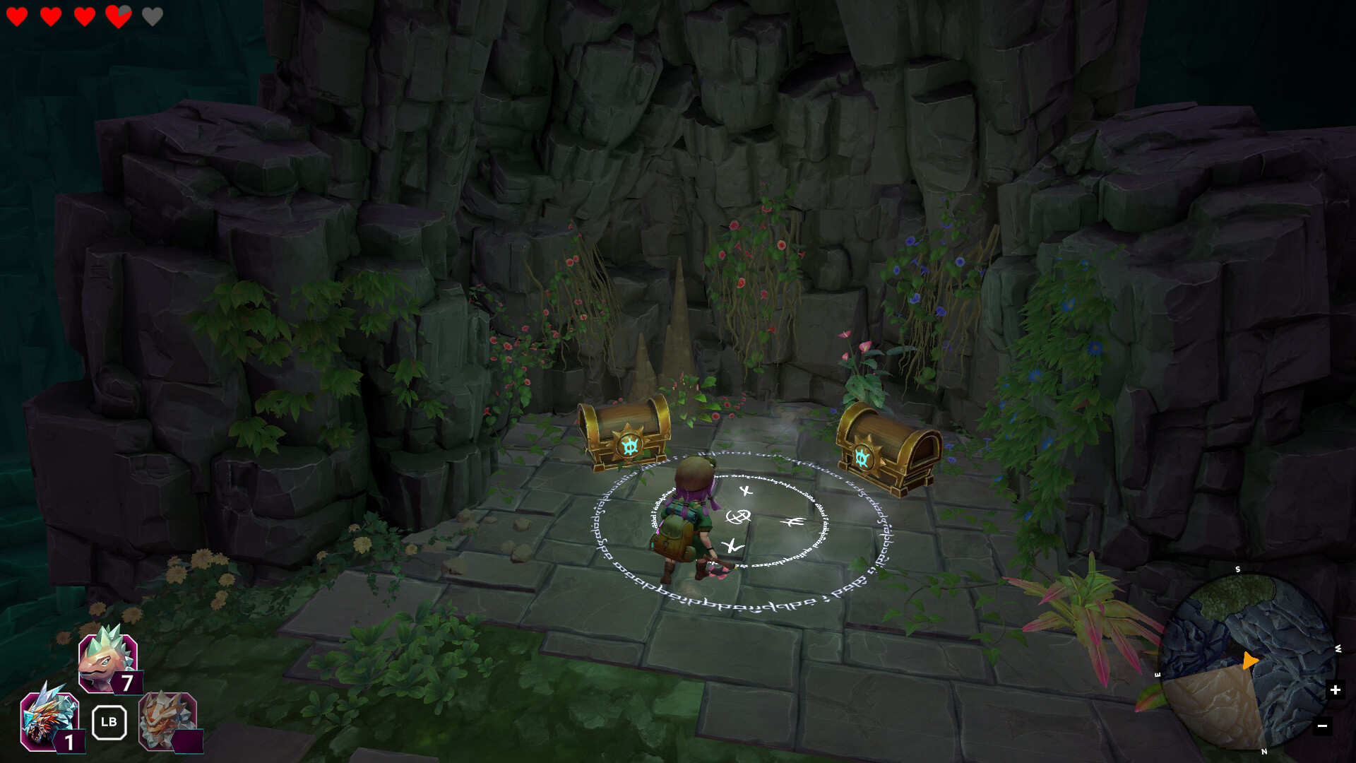 Скриншот: Azura's Crystals